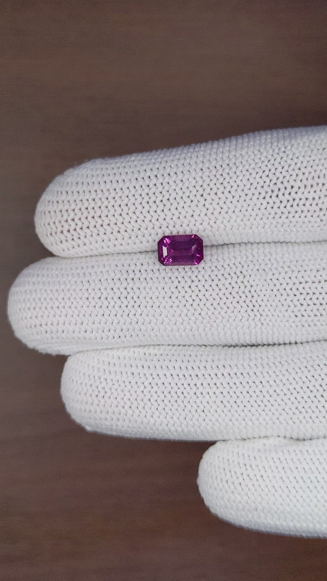 1.39 Ct. Garnet from Tanzania Size Video