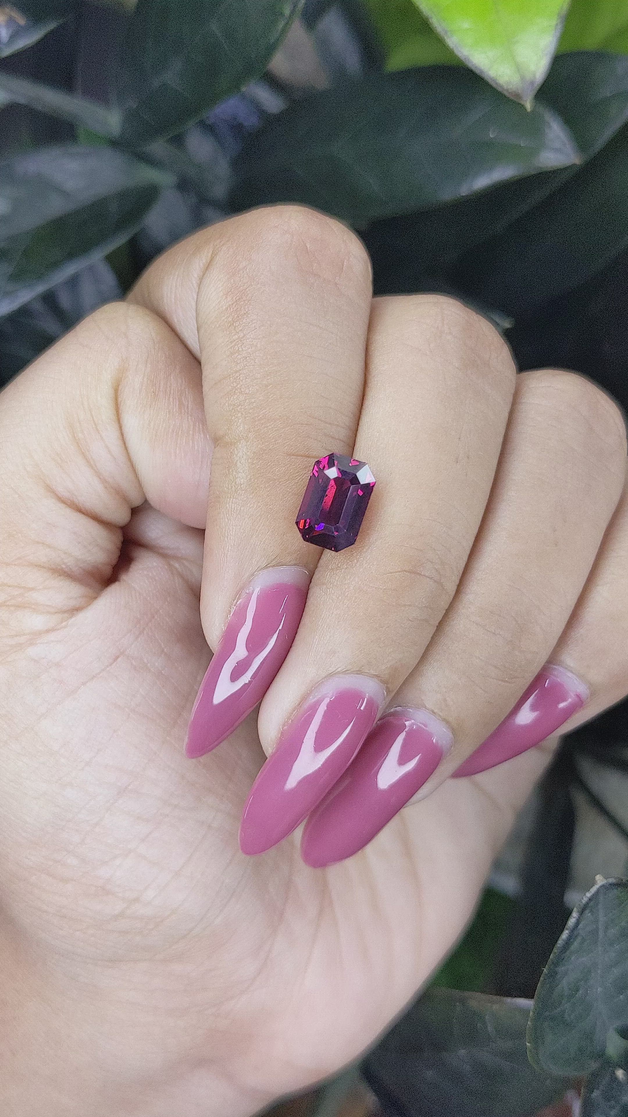 3.15 Ct. Garnet from Tanzania Size Video