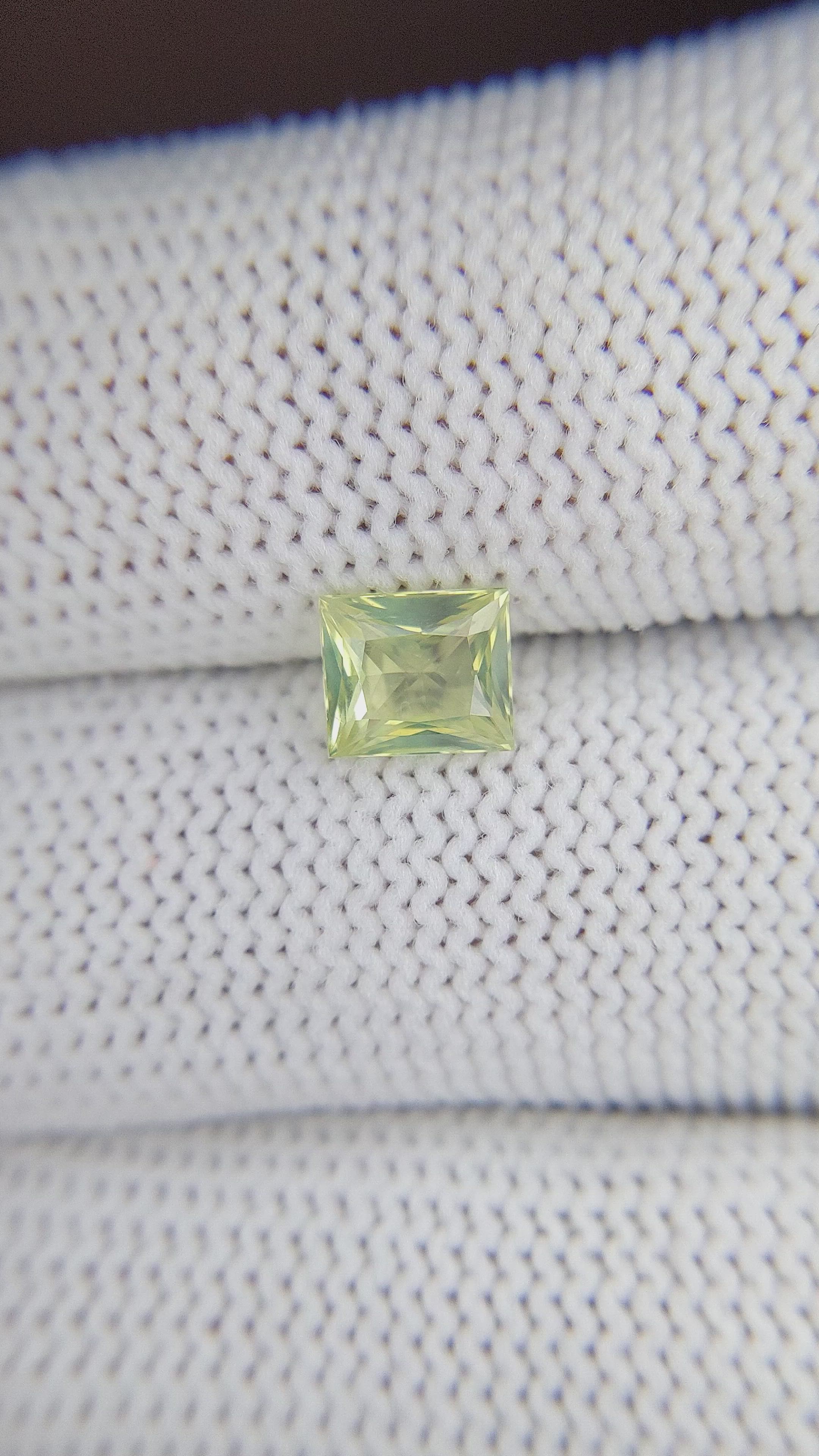 1.18 Ct. Chrysoberyl from Madagascar Size Video