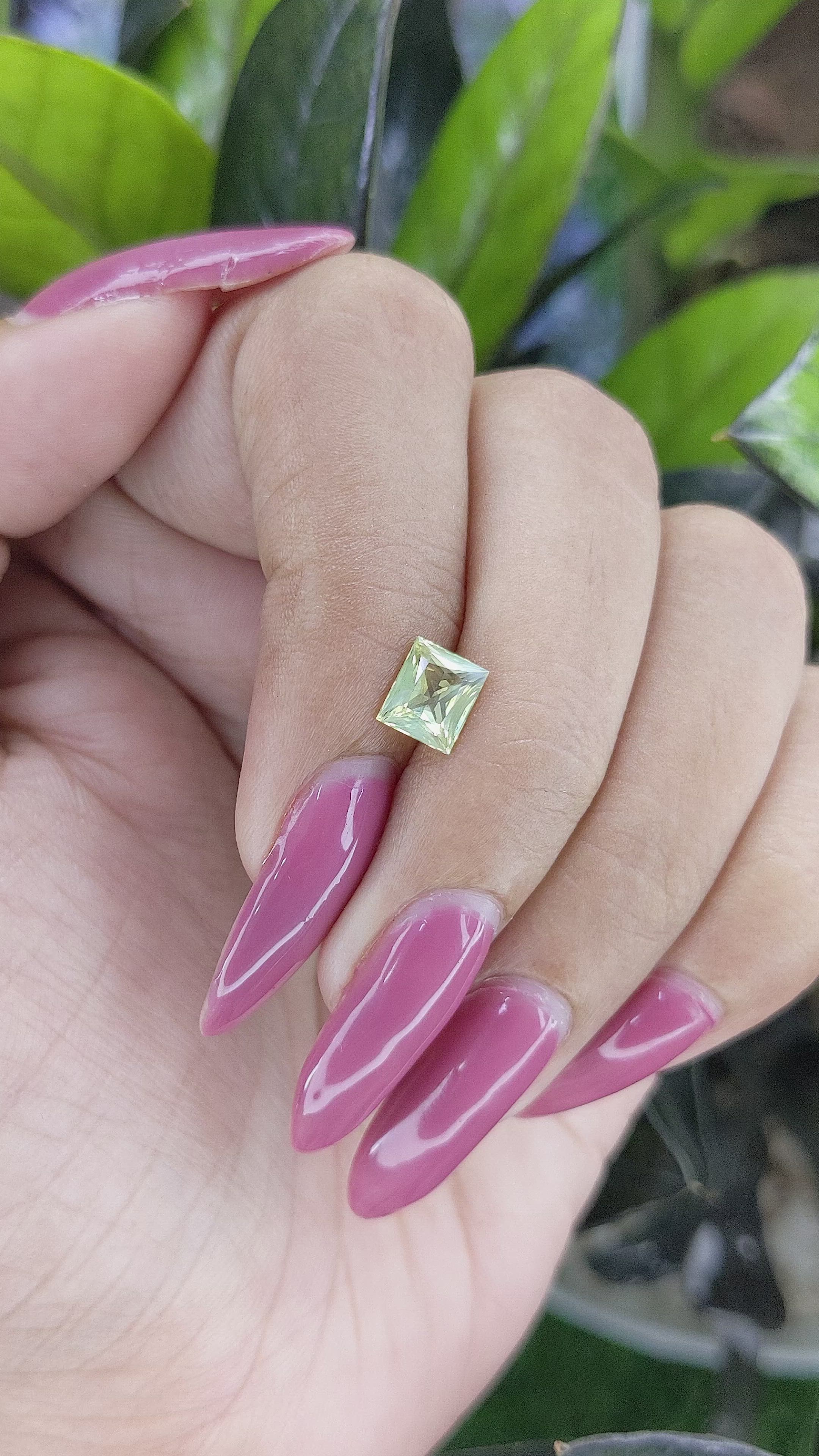 1.18 Ct. Chrysoberyl from Madagascar Size Video