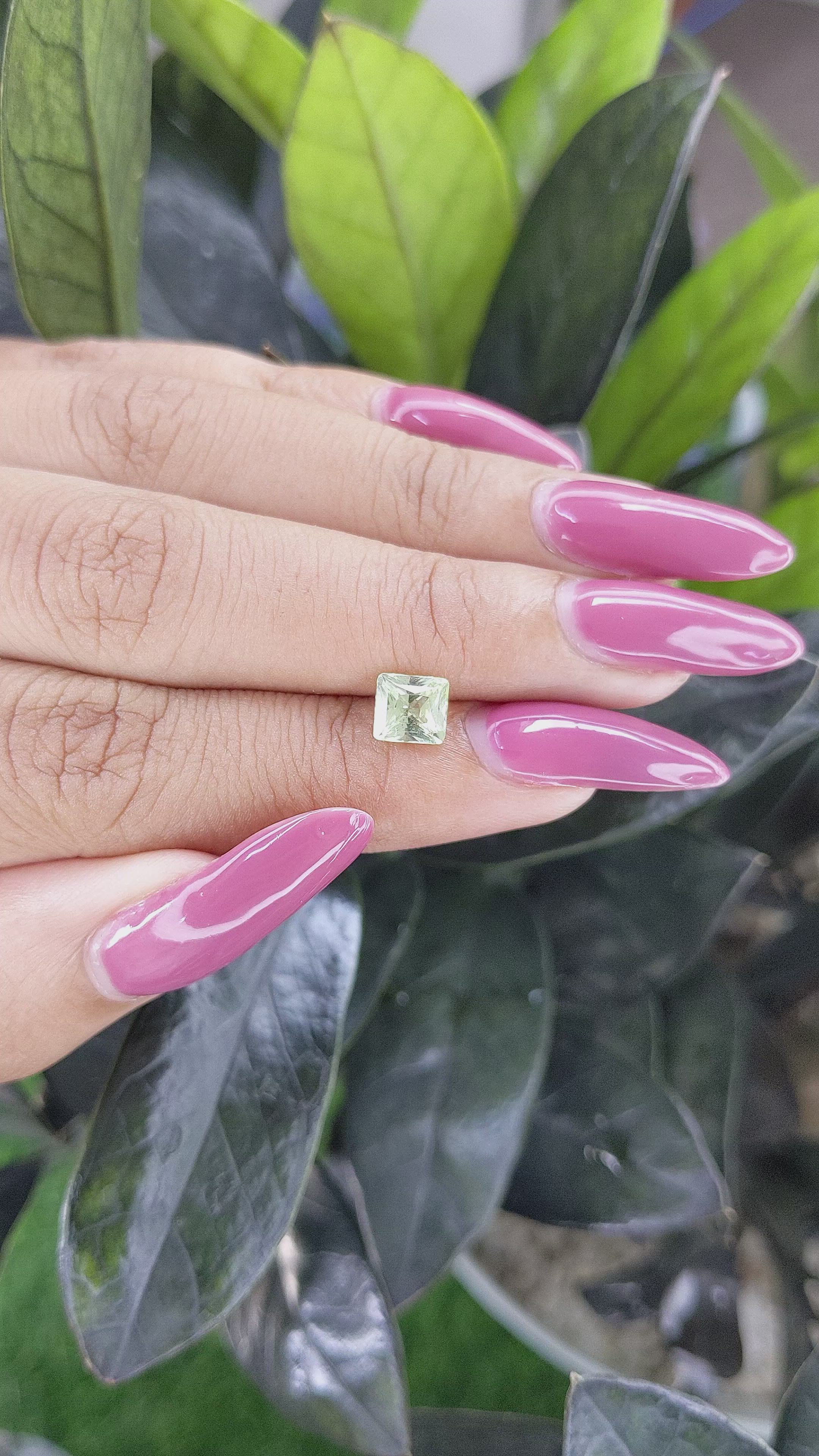 1.14 Ct. Chrysoberyl from Madagascar Size Video