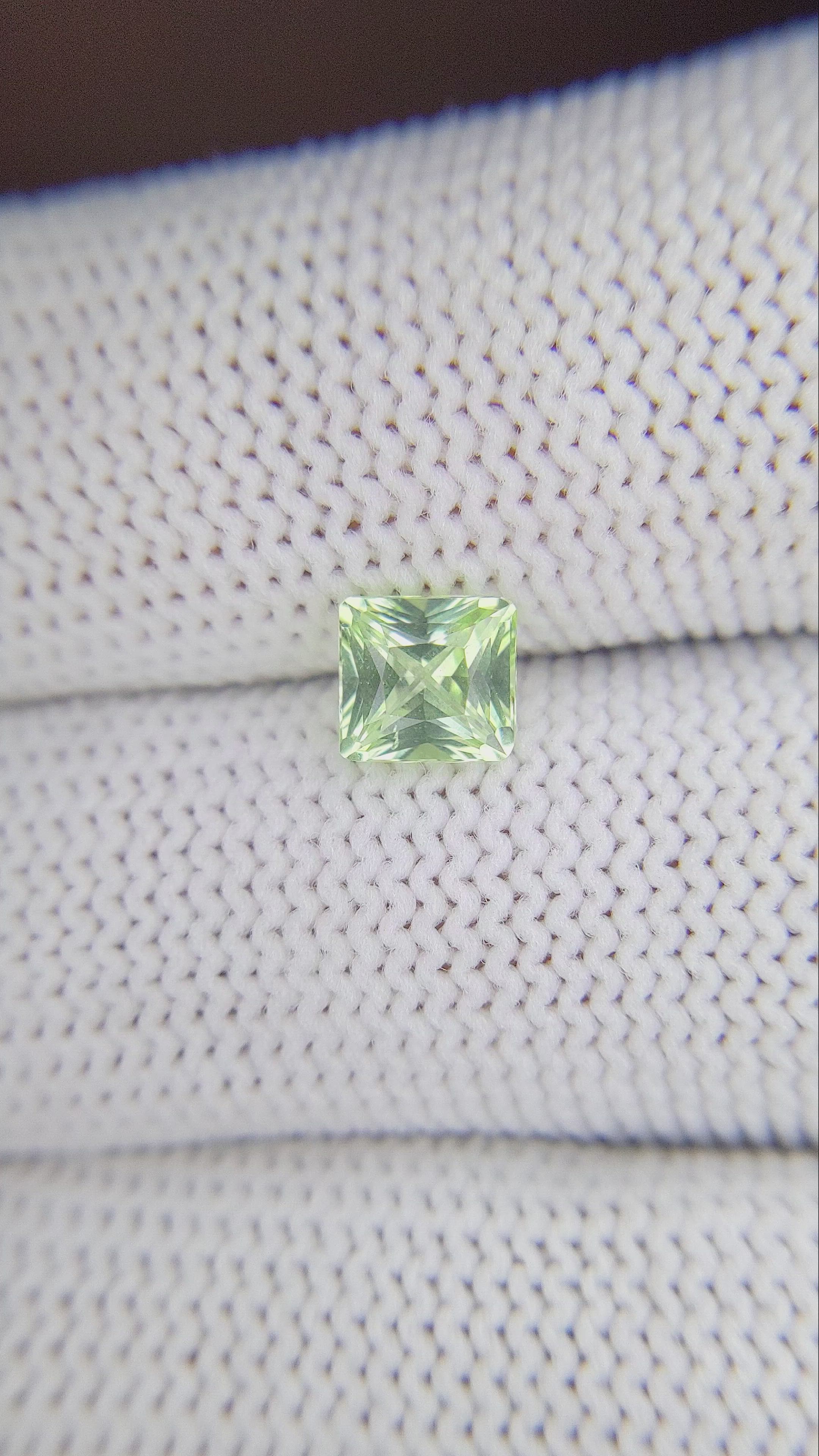 1.14 Ct. Chrysoberyl from Madagascar Size Video