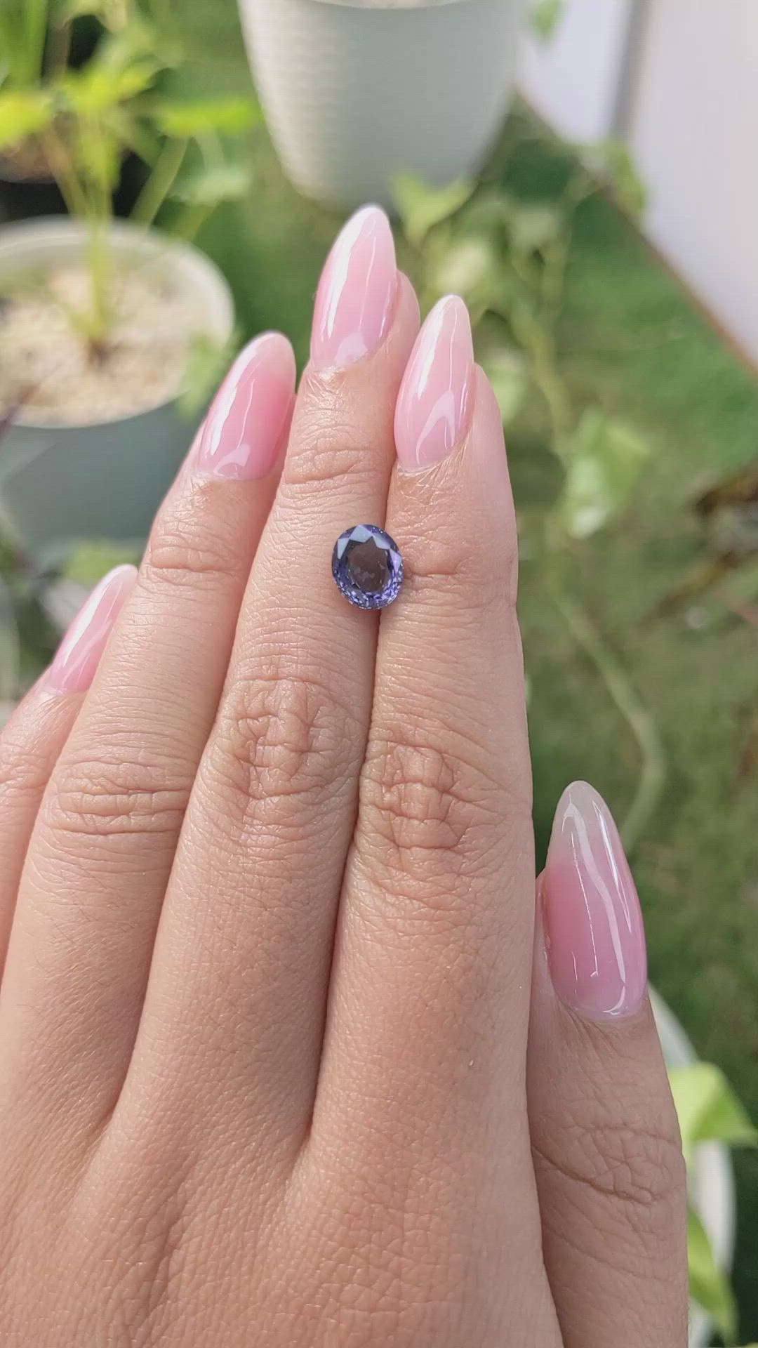 1.75 Ct. Spinel from Ceylon (Sri Lanka) Size Video