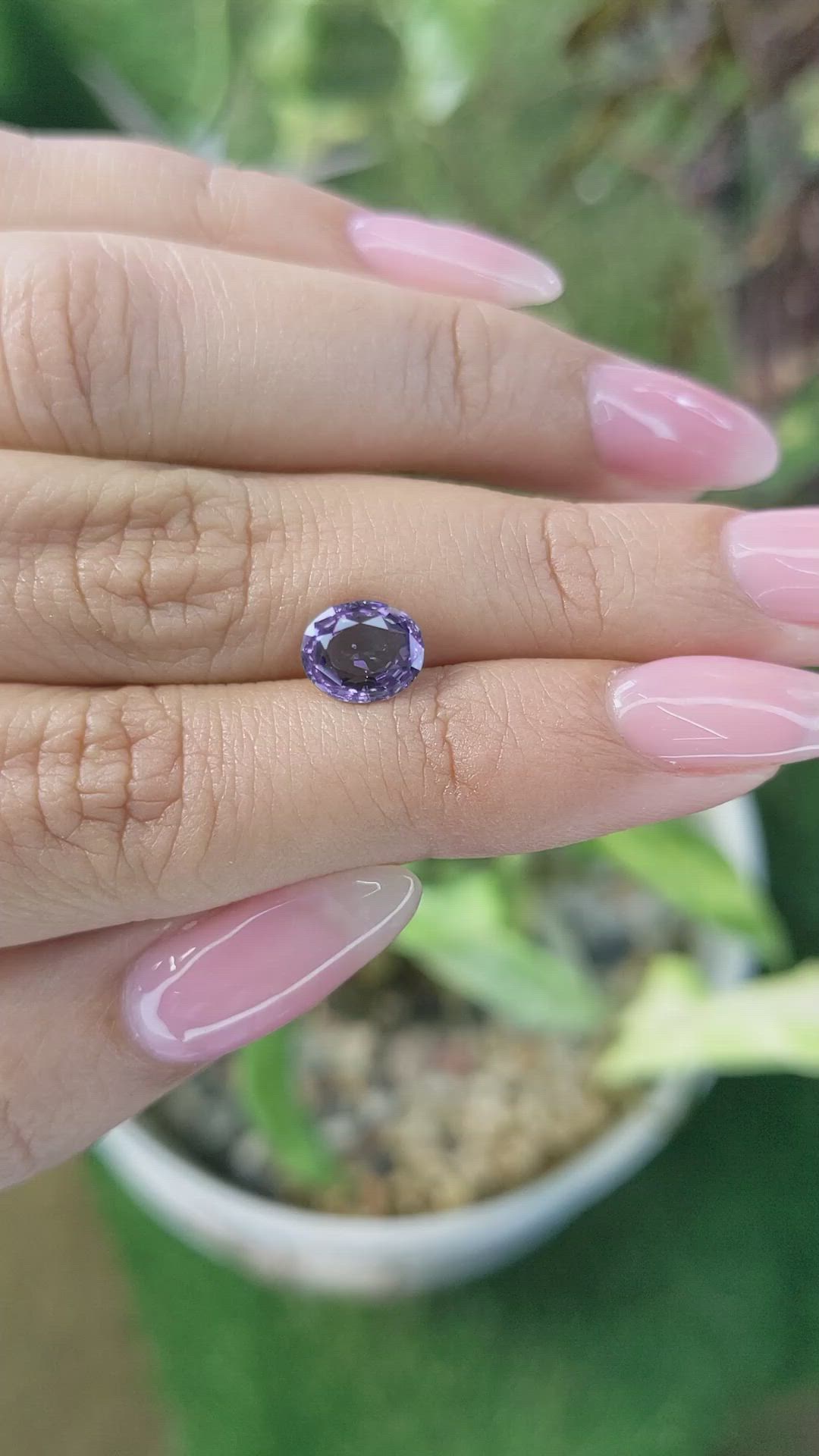 1.75 Ct. Spinel from Ceylon (Sri Lanka) Size Video