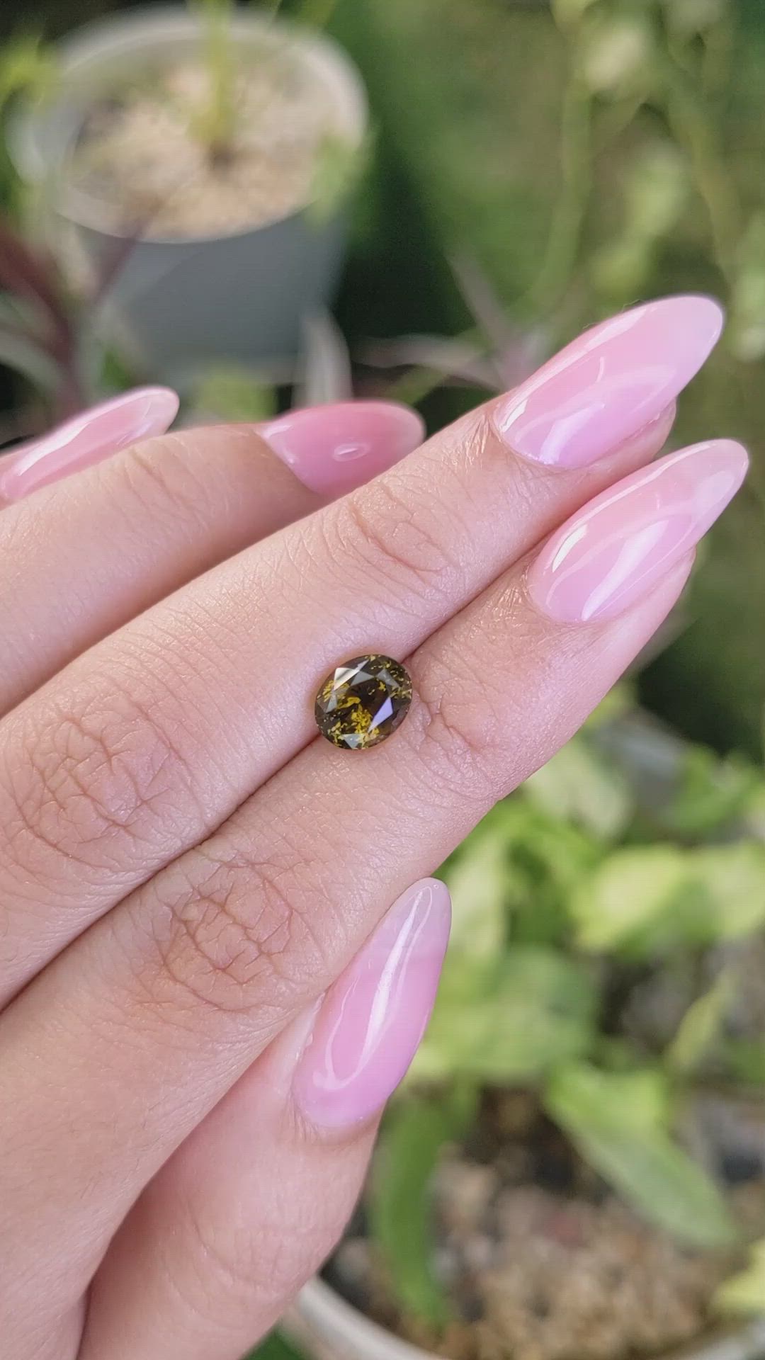 1.83 Ct. Tourmaline from Ceylon (Sri Lanka) Size Video