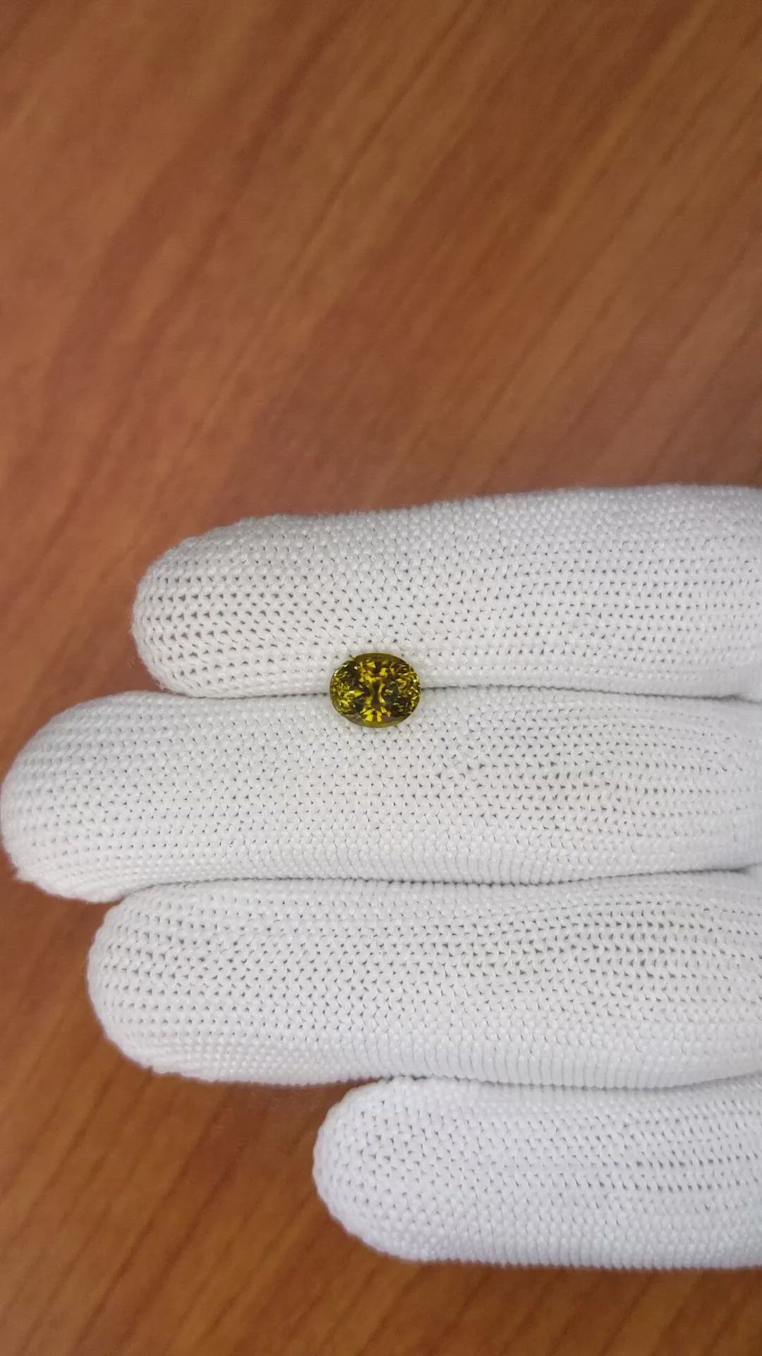 1.83 Ct. Tourmaline from Ceylon (Sri Lanka) Size Video