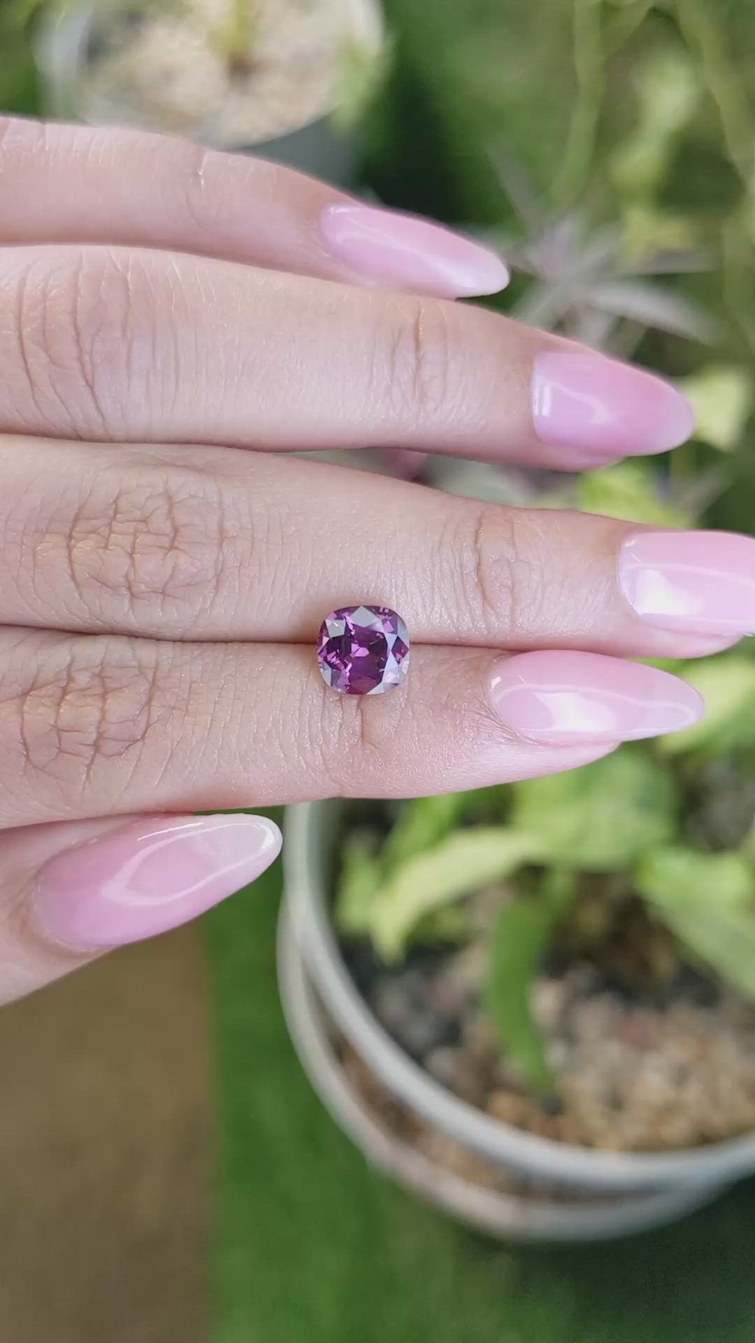 2.02 Ct. Spinel from Ceylon (Sri Lanka) Size Video