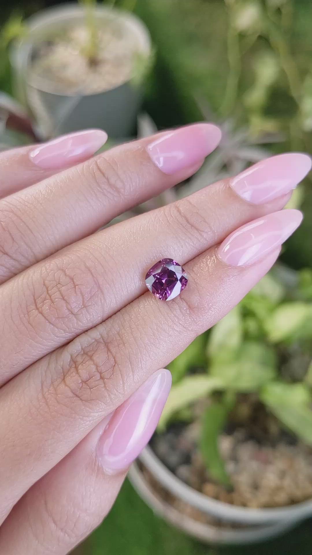 2.02 Ct. Spinel from Ceylon (Sri Lanka) Size Video