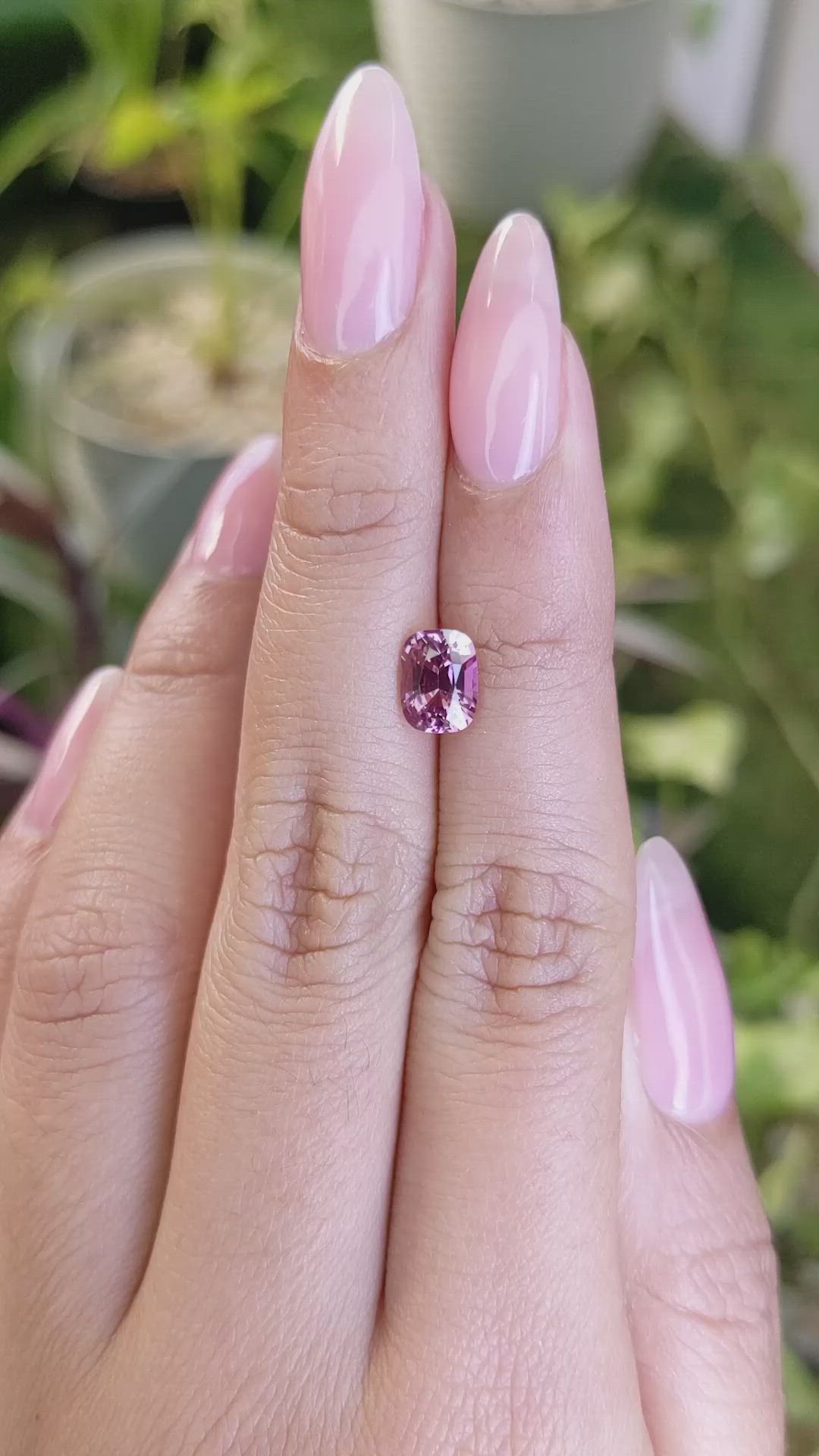 1.41 Ct. Spinel from Ceylon (Sri Lanka) Size Video