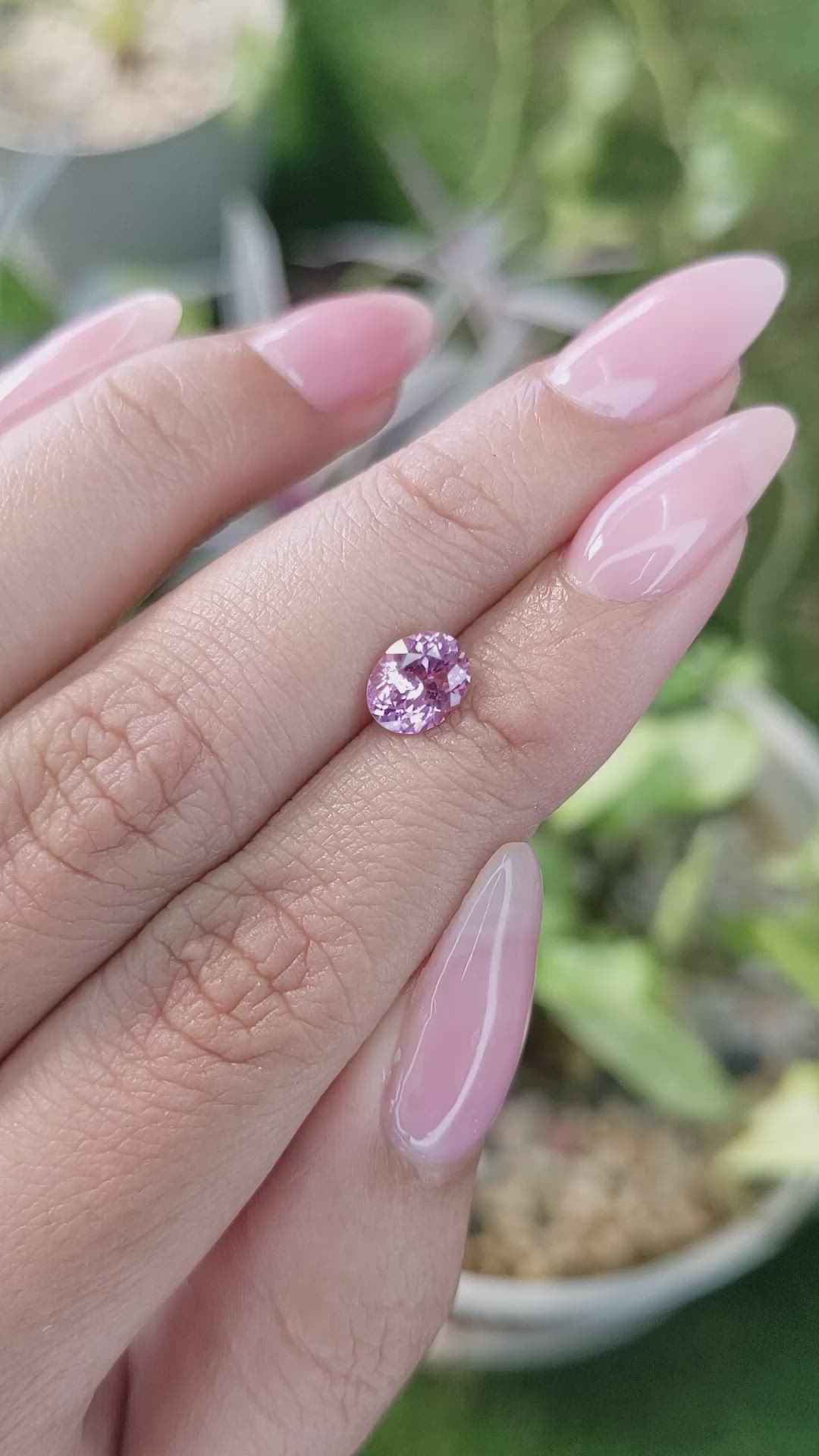 1.16 Ct. Spinel from Ceylon (Sri Lanka) Size Video