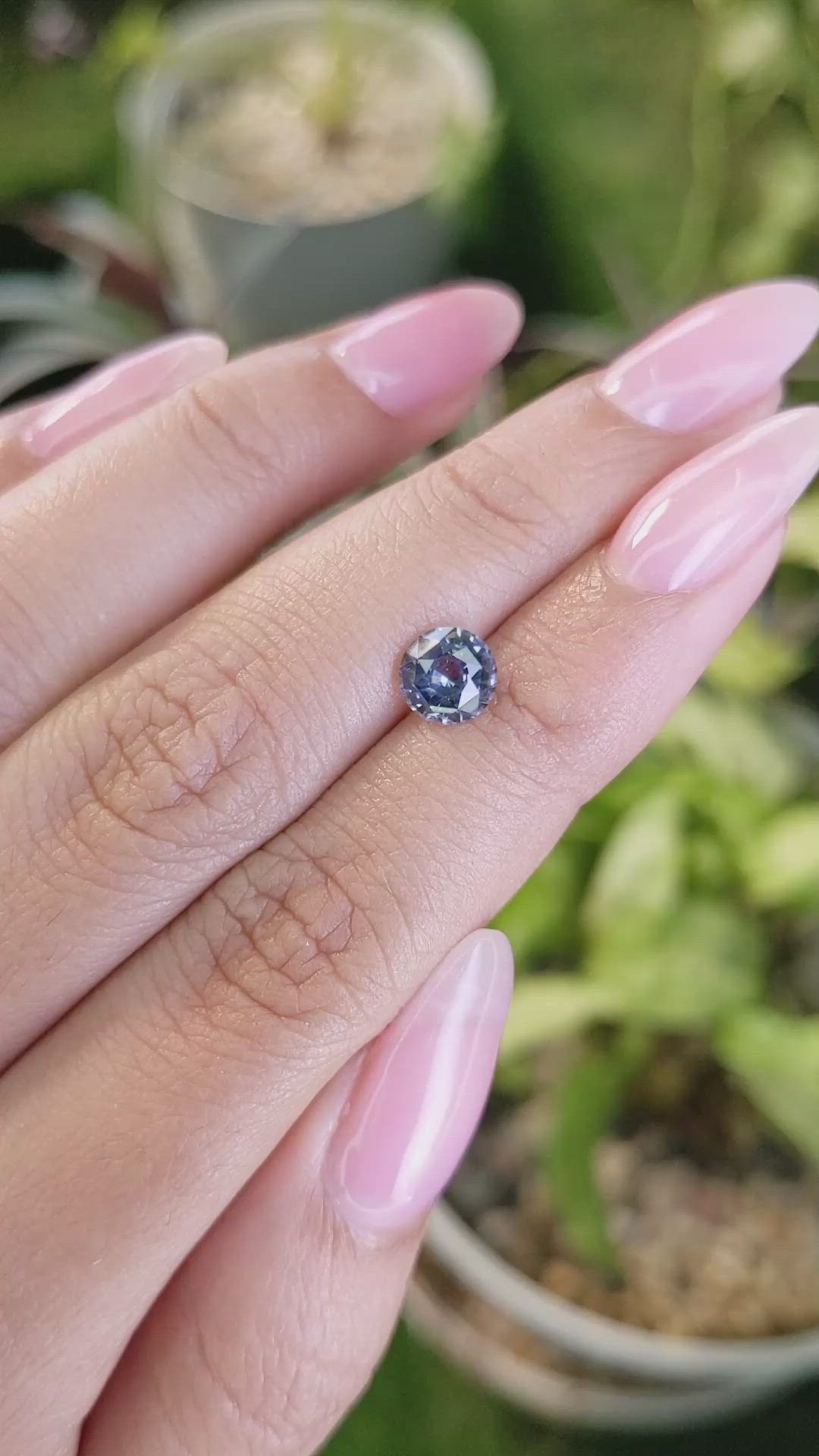 1.30 Ct. Spinel from Ceylon (Sri Lanka) Size Video