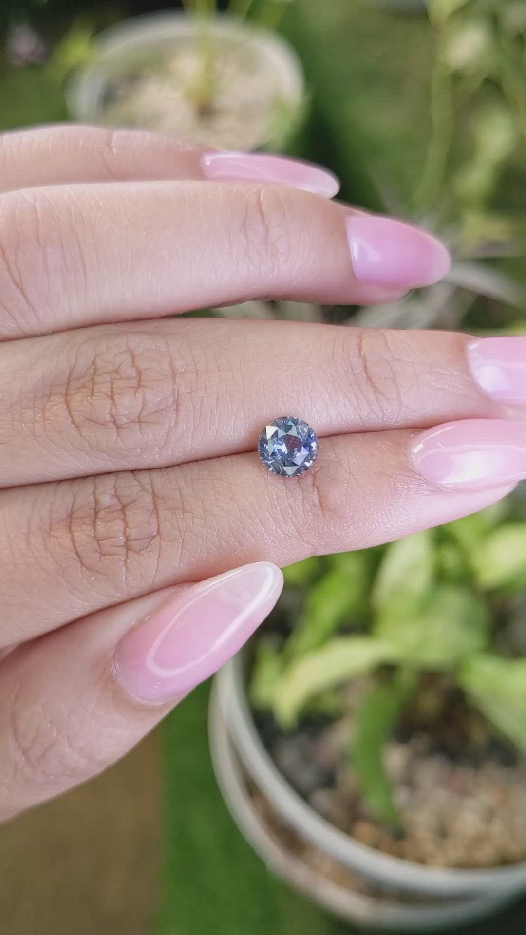 1.30 Ct. Spinel from Ceylon (Sri Lanka) Size Video