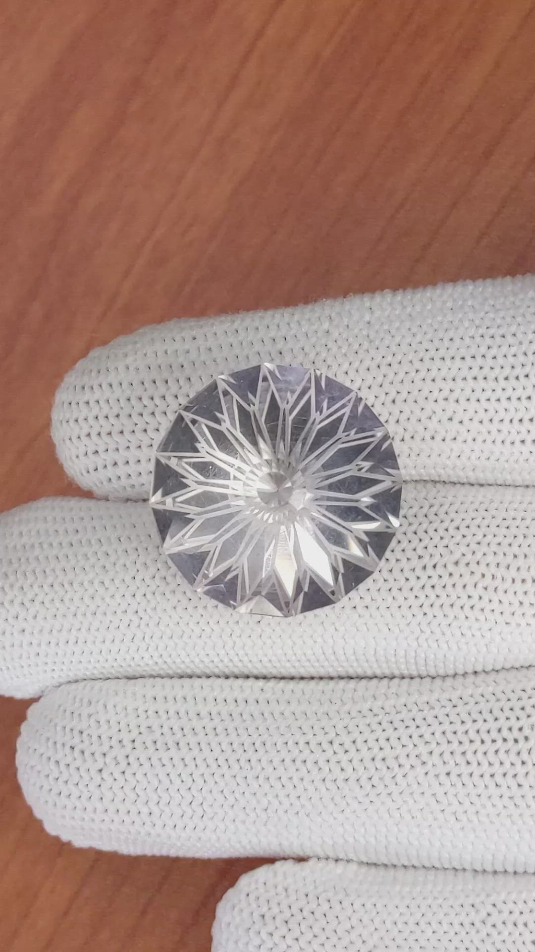 26.96 Ct. Rose Quartz from Ceylon (Sri Lanka) Size Video