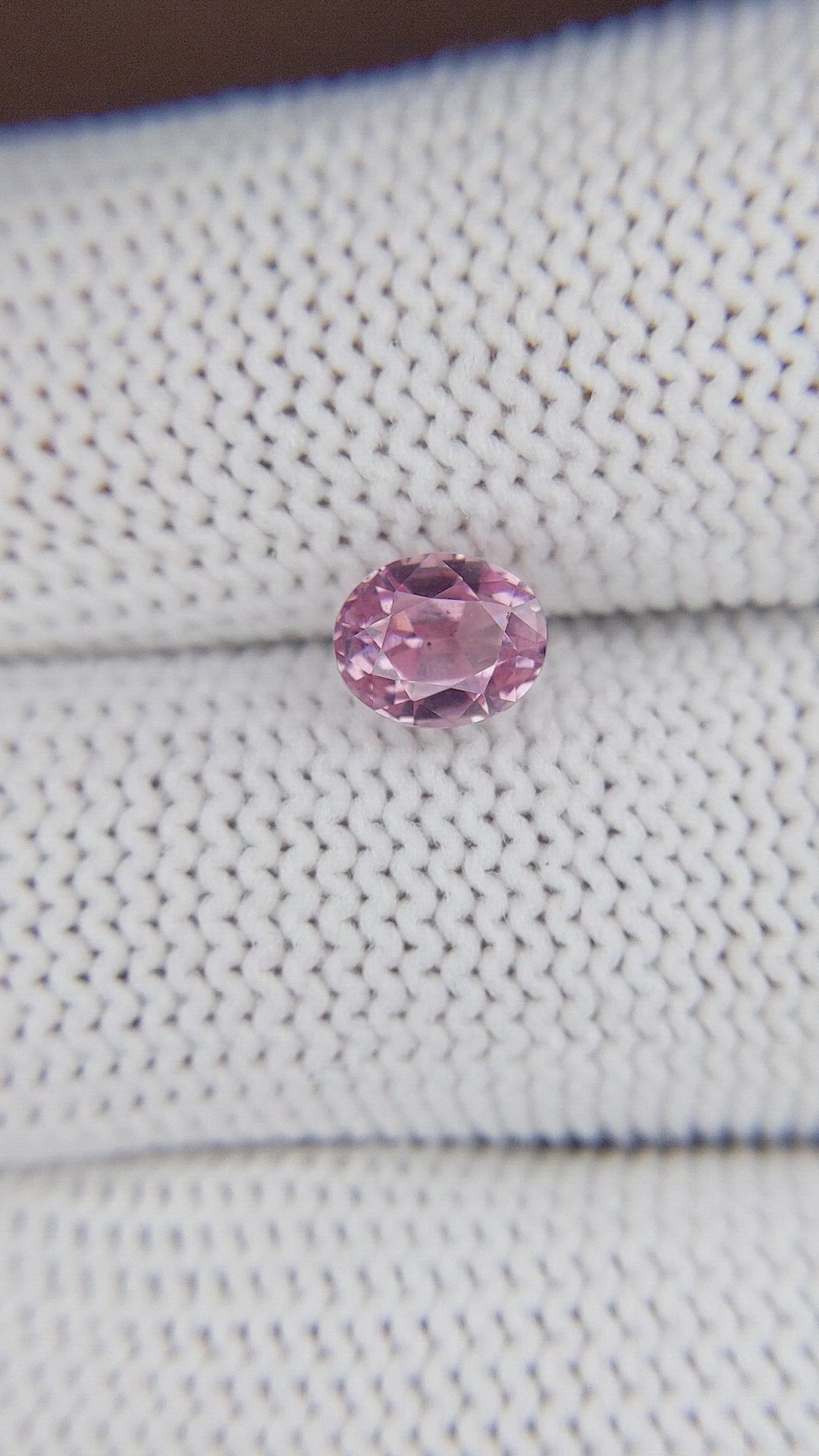 1.56 Ct. Malaya Garnet from Madagascar Size Video