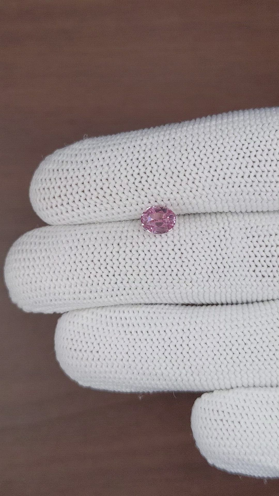 1.56 Ct. Malaya Garnet from Madagascar Size Video