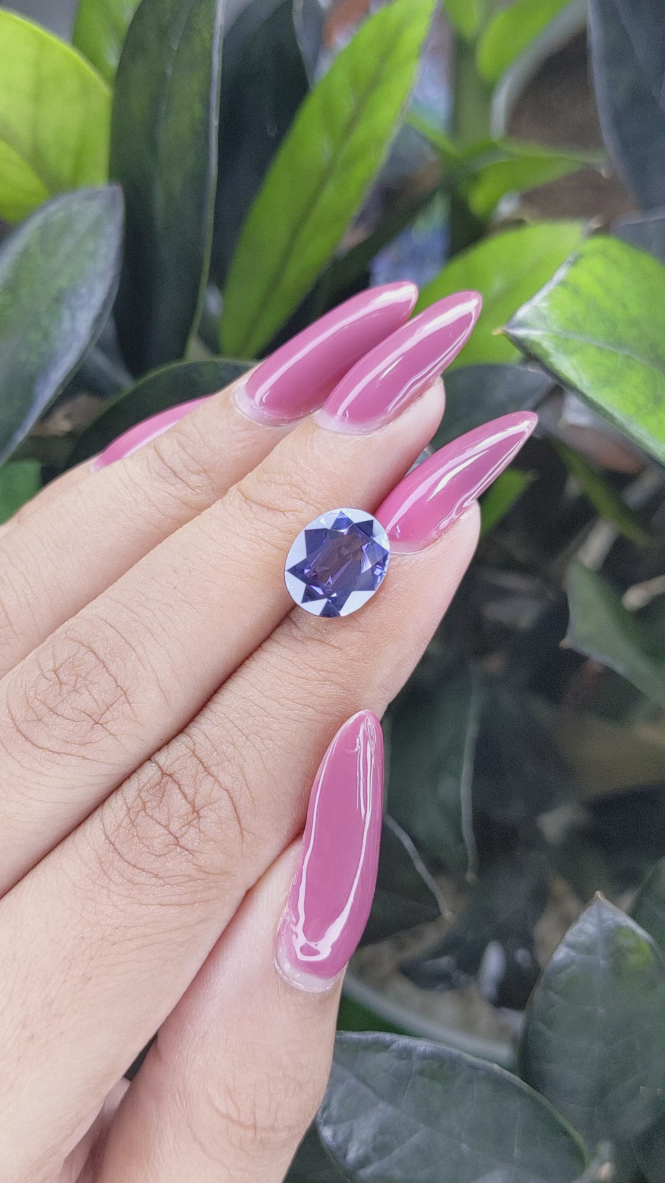 4.37 Ct. Spinel from Madagascar Size Video