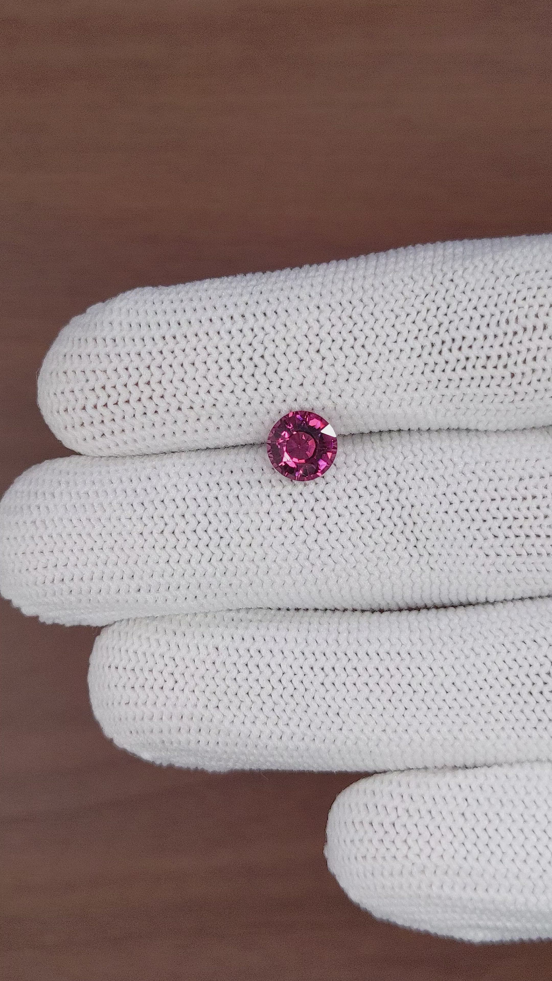 1.60 Ct. Garnet from South Africa Size Video