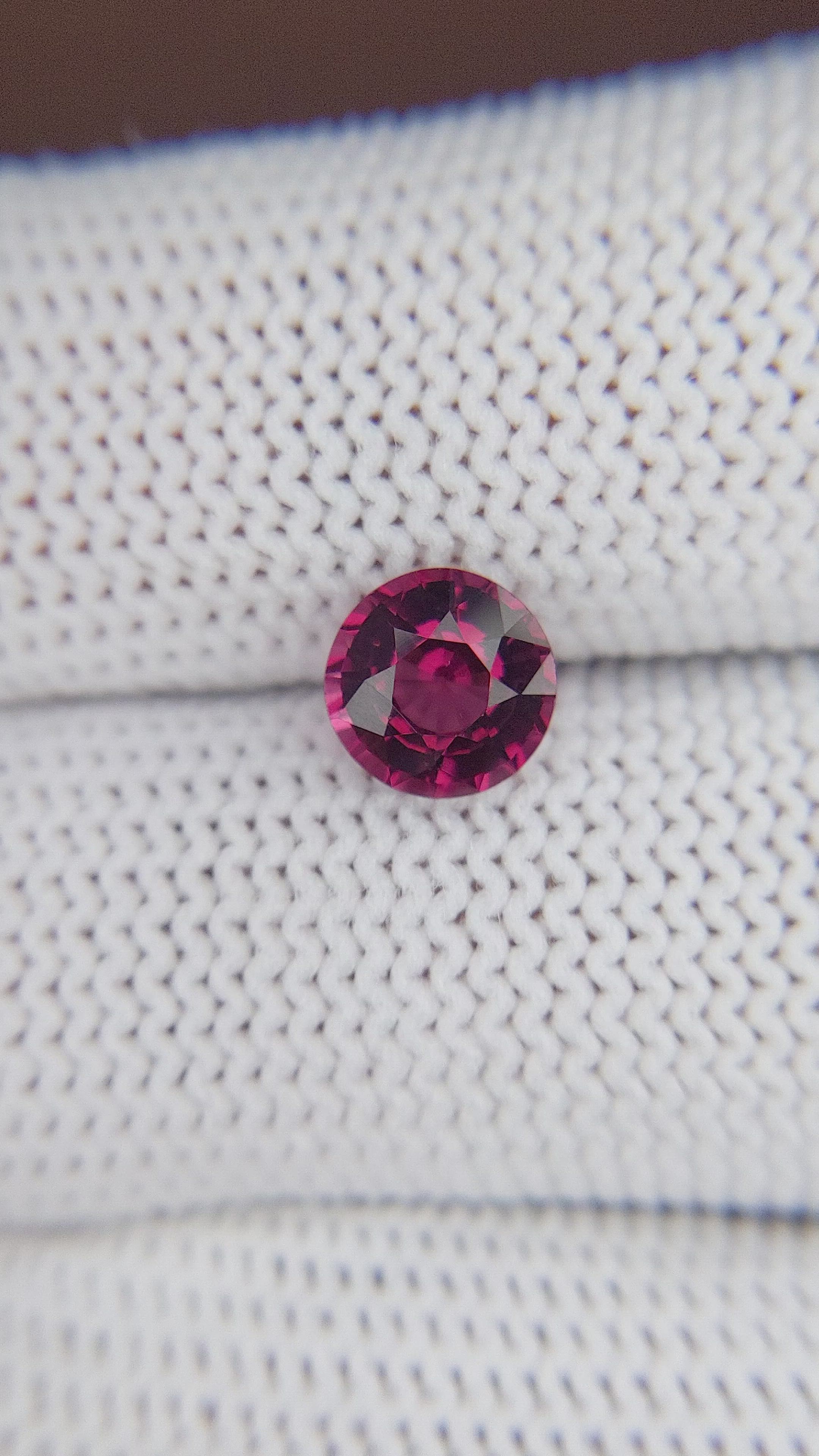 1.63 Ct. Garnet from South Africa Size Video