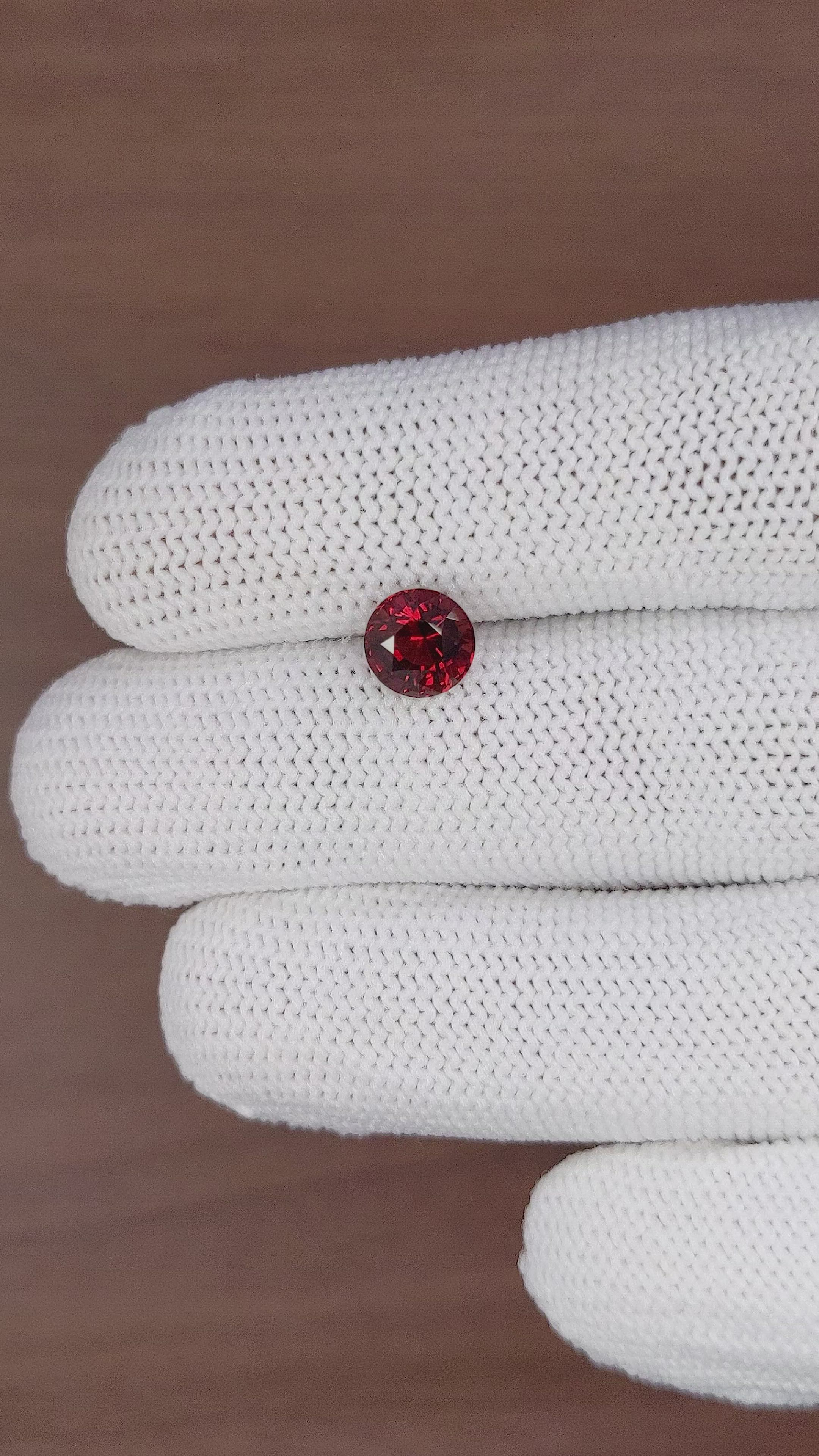 1.83 Ct. Garnet from South Africa Size Video