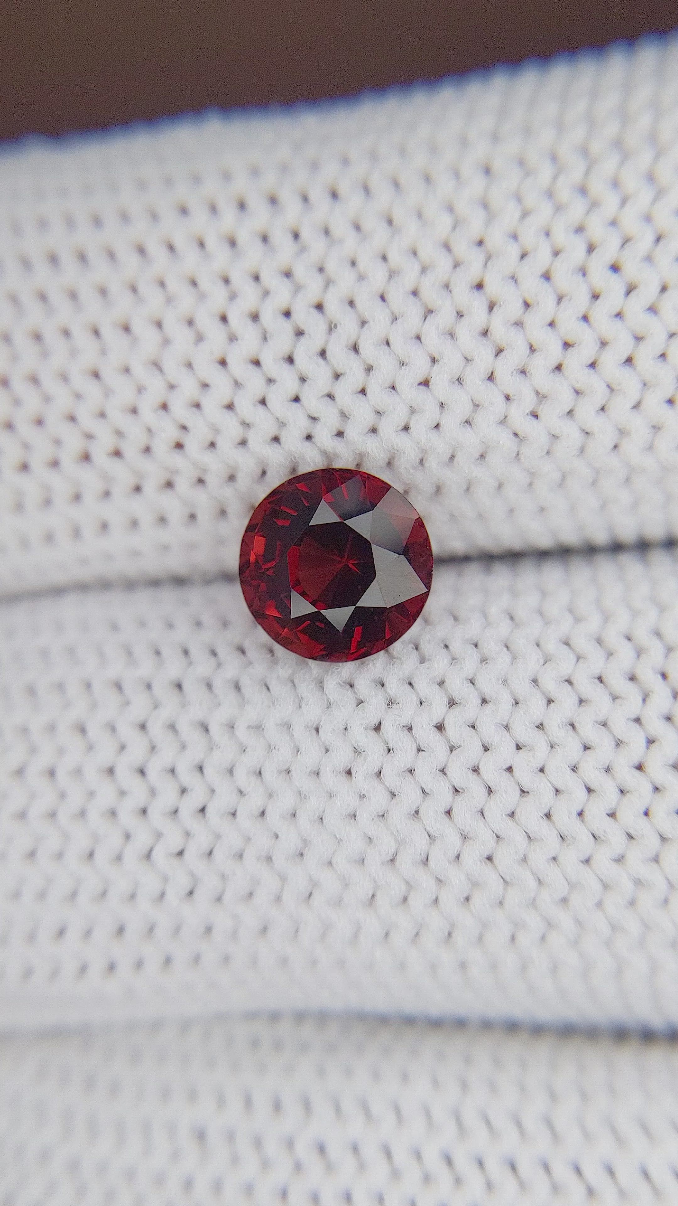 1.83 Ct. Garnet from South Africa Size Video