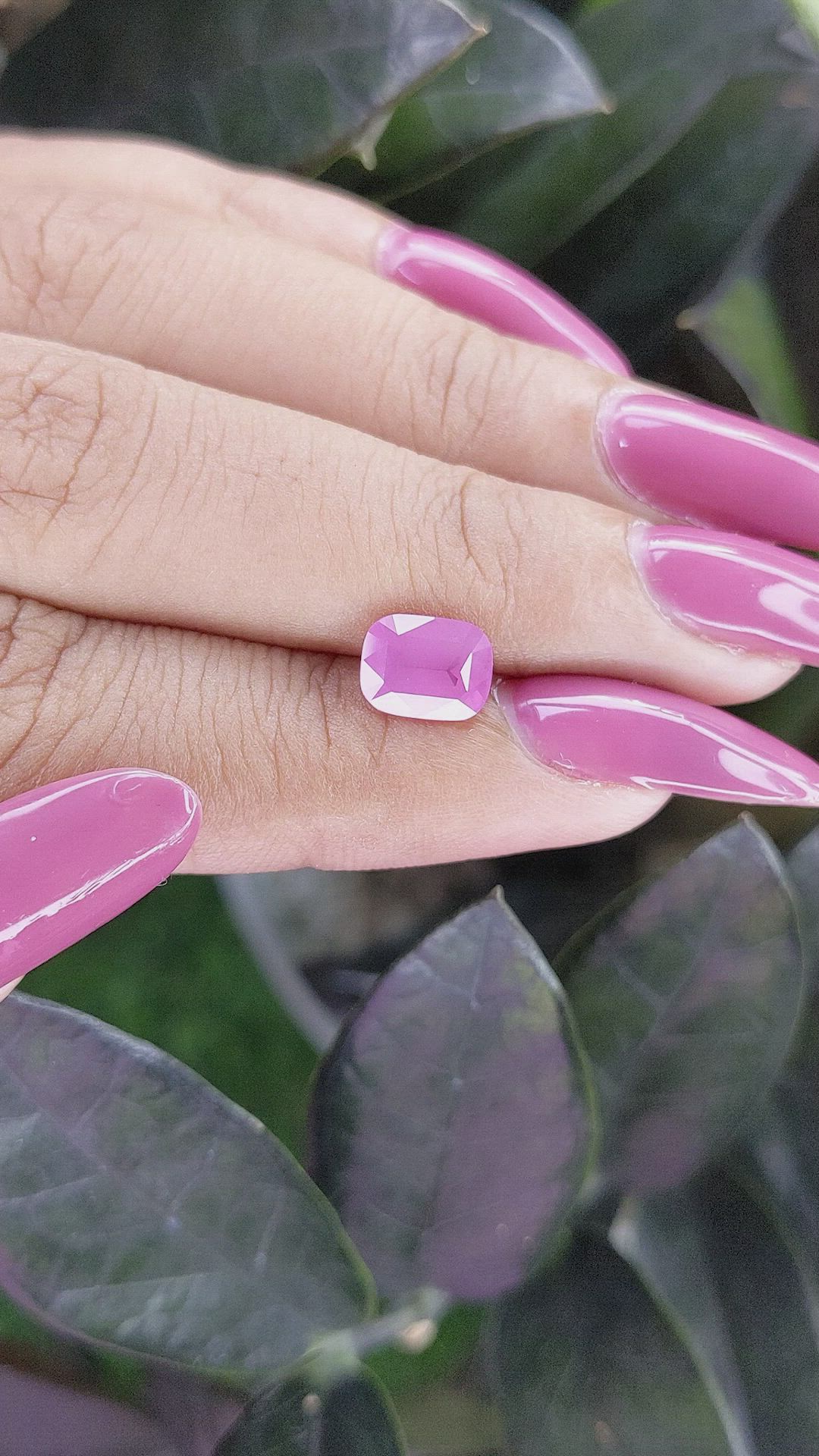 1.60 Ct. Spinel from Tanzania Size Video