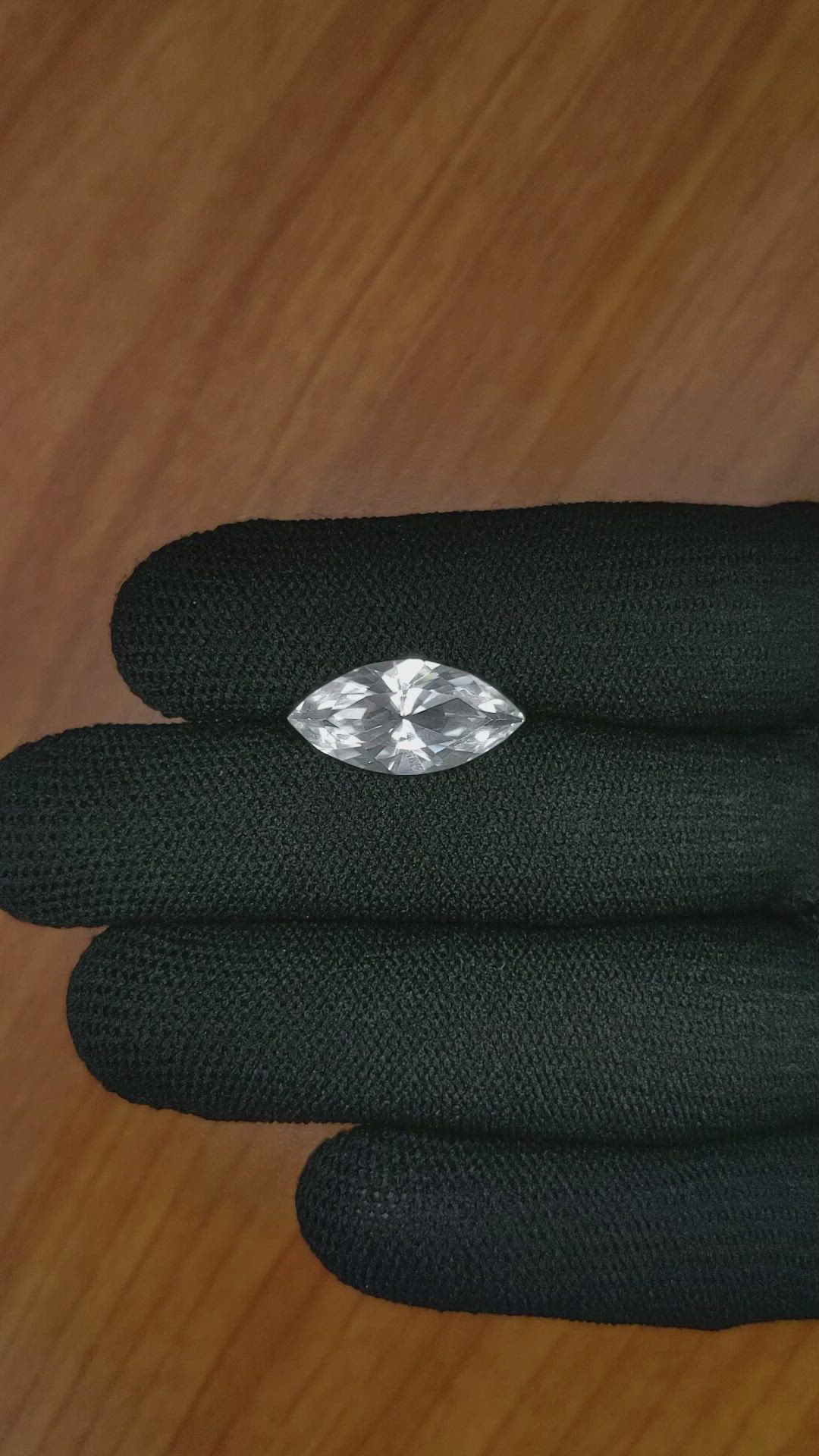 6.23 Ct. Zircon from Ceylon (Sri Lanka) Size Video