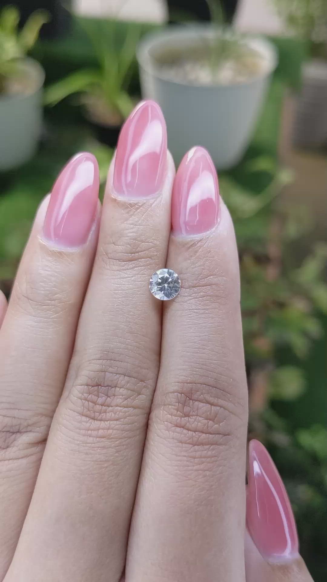 0.92 Ct. Zircon from Ceylon (Sri Lanka) Size Video