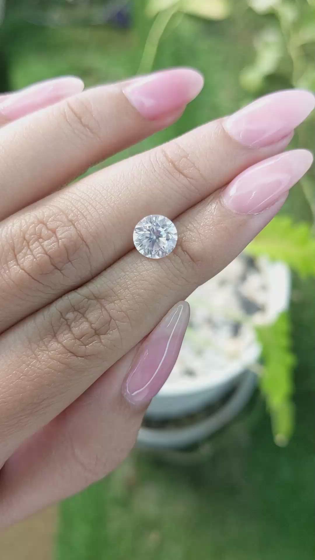 2.48 Ct. Zircon from Ceylon (Sri Lanka) Size Video