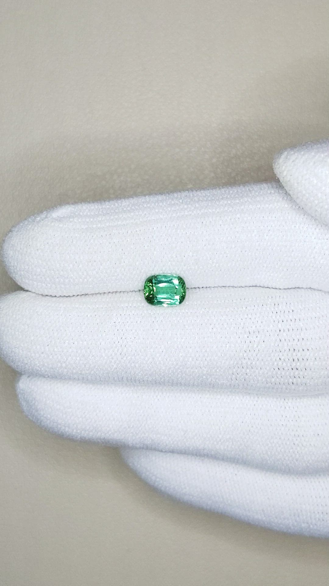 0.85 Ct. Tourmaline from Afghanistan Size Video