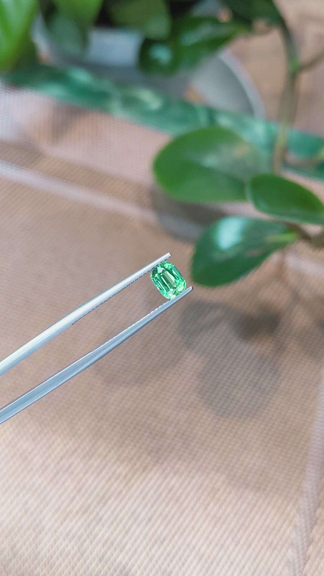 0.85 Ct. Tourmaline from Afghanistan Size Video