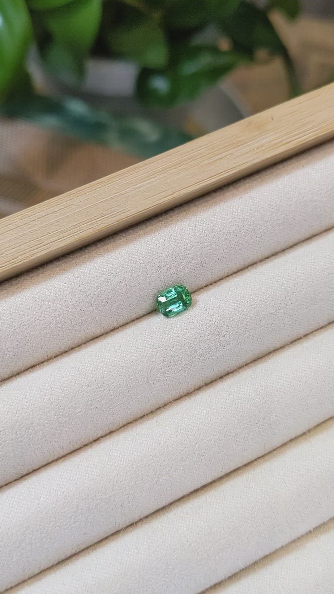 0.85 Ct. Tourmaline from Afghanistan Size Video