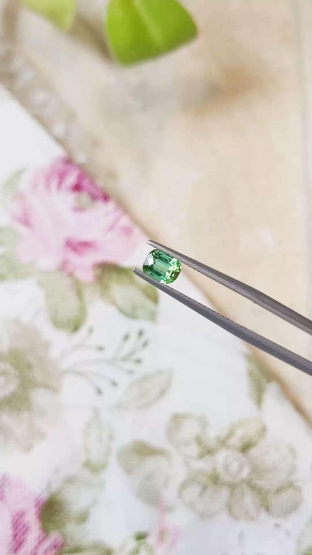 0.88 Ct. Tourmaline from Afghanistan Size Video