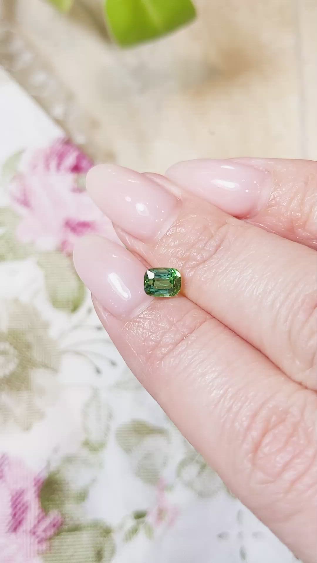 0.88 Ct. Tourmaline from Afghanistan Size Video