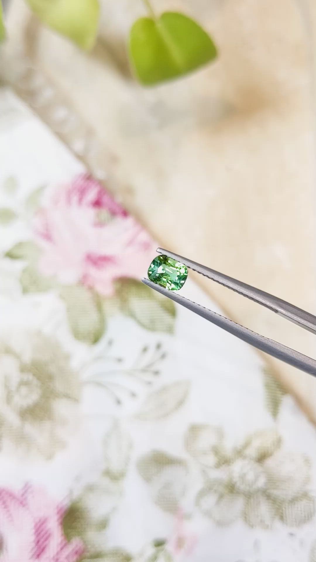 0.82 Ct. Tourmaline from Afghanistan Size Video