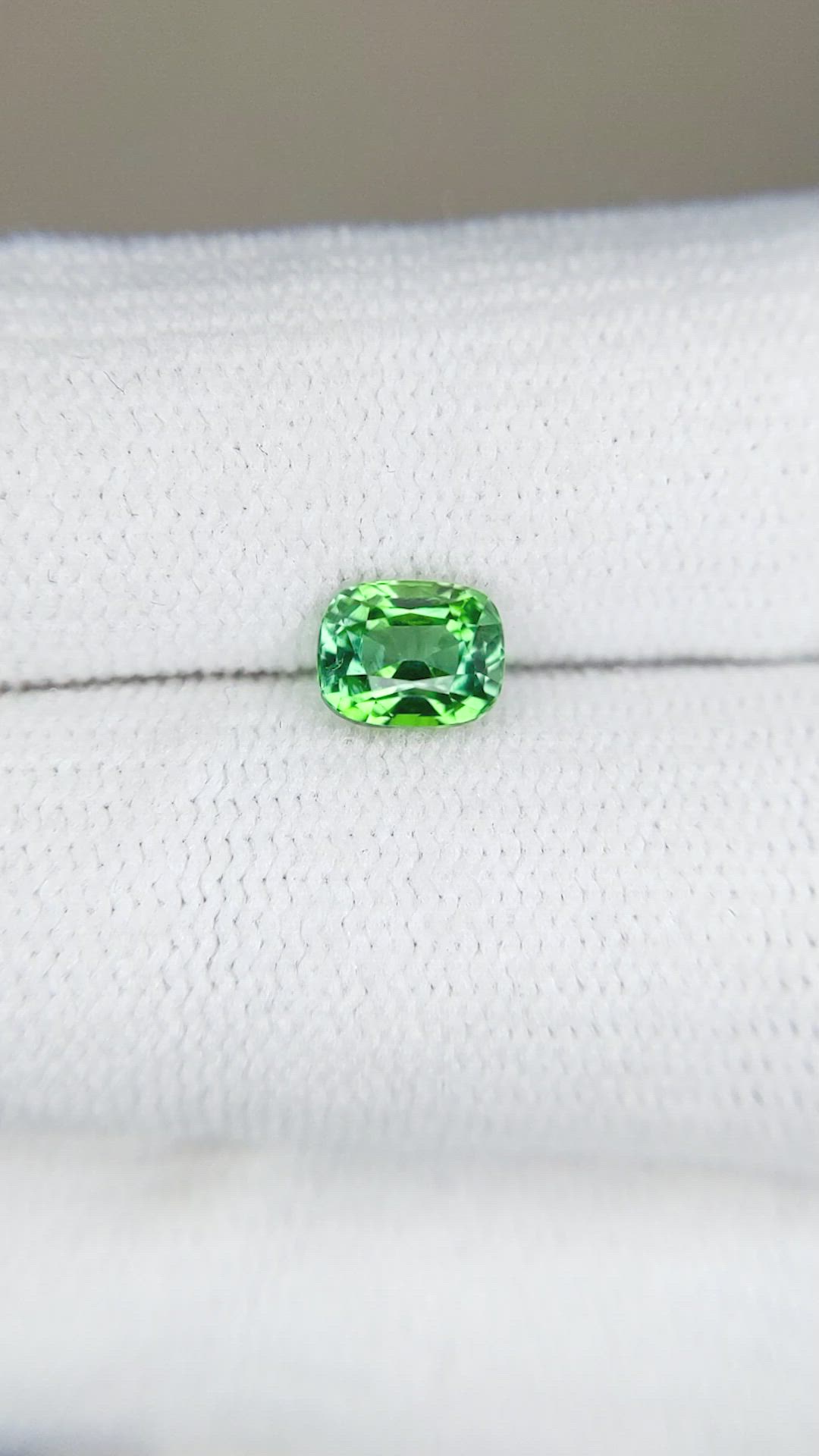 0.82 Ct. Tourmaline from Afghanistan Size Video