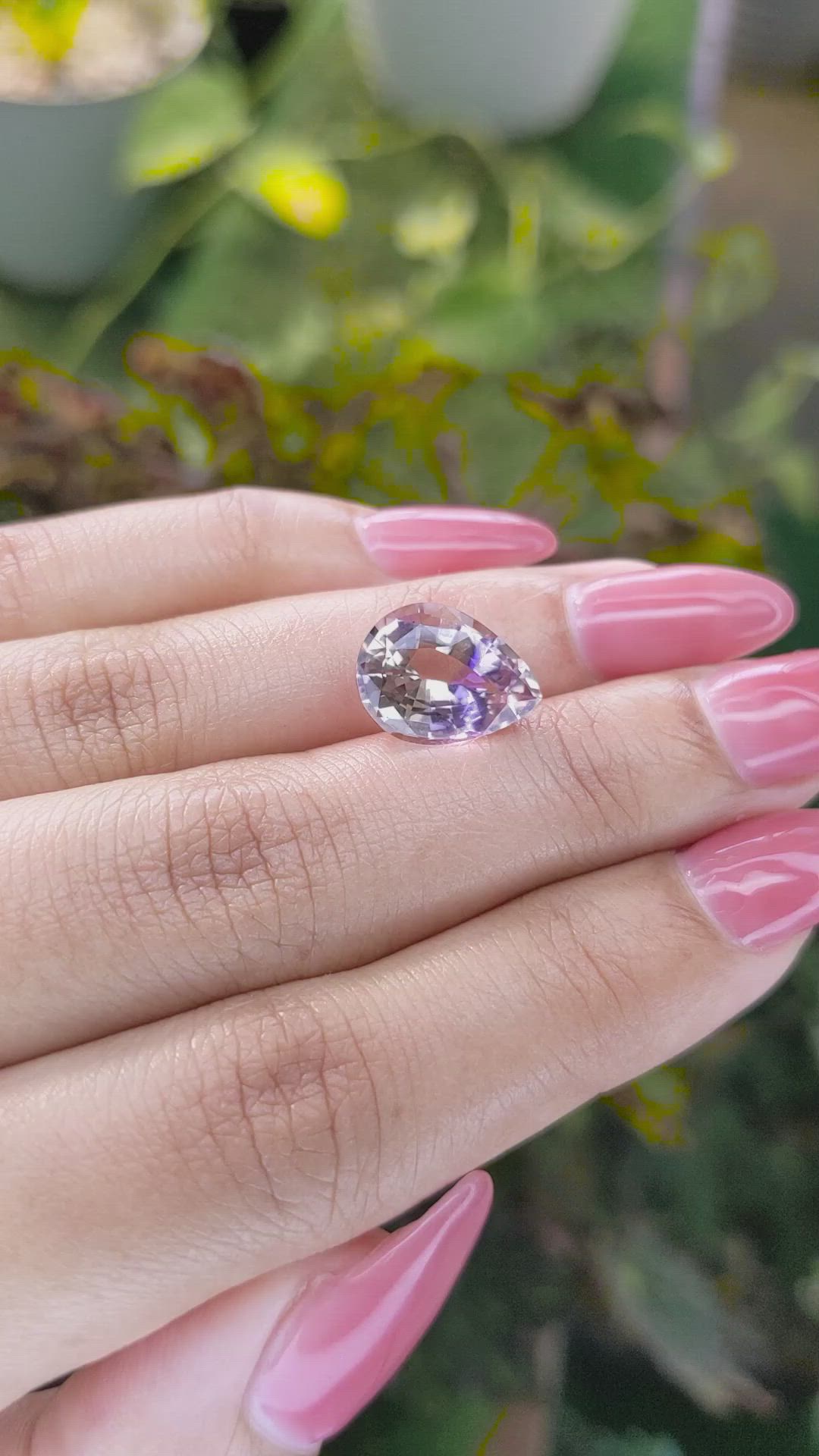 4.23 Ct. White Opal from Madagascar Size Video