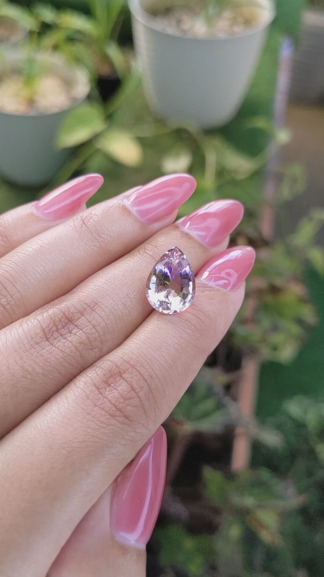 4.23 Ct. White Opal from Madagascar Size Video