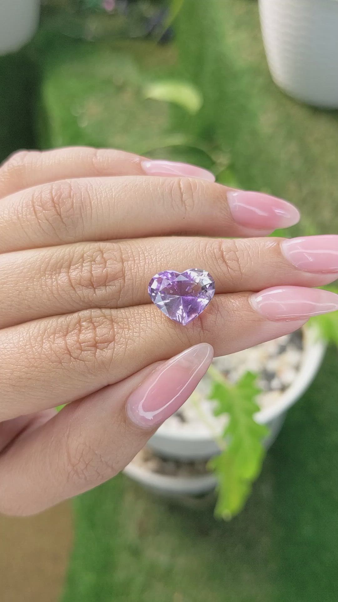 5.61 Ct. Ametrine from Madagascar Size Video