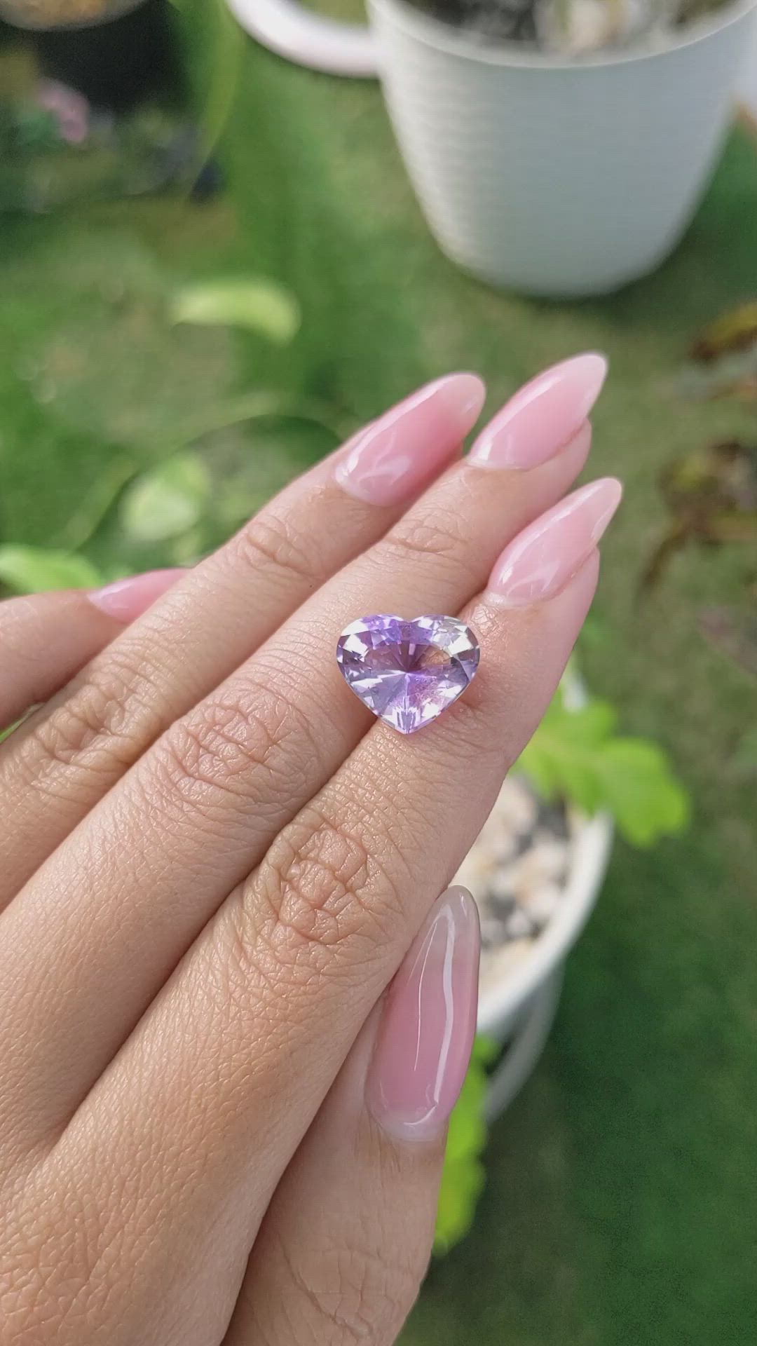 5.61 Ct. Ametrine from Madagascar Size Video