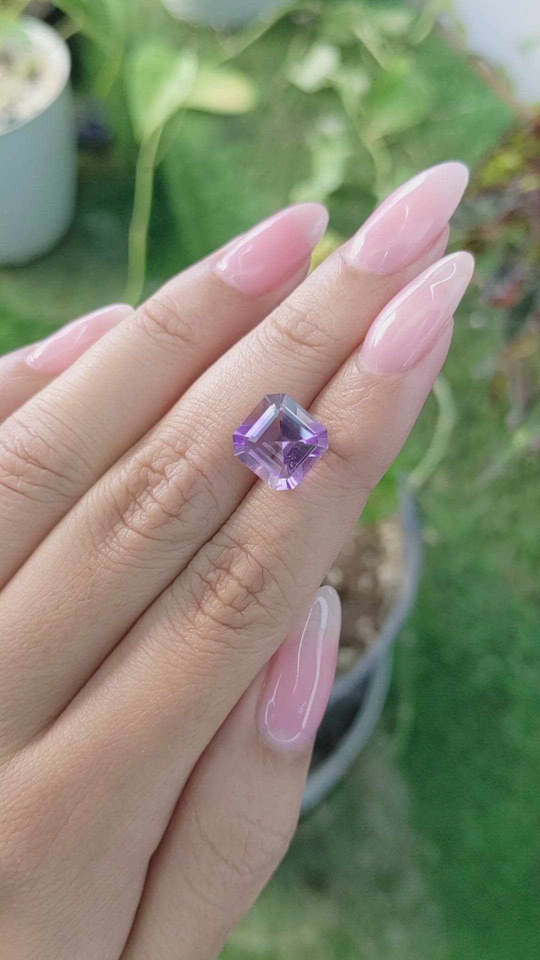 3.84 Ct. Ametrine from Madagascar Size Video