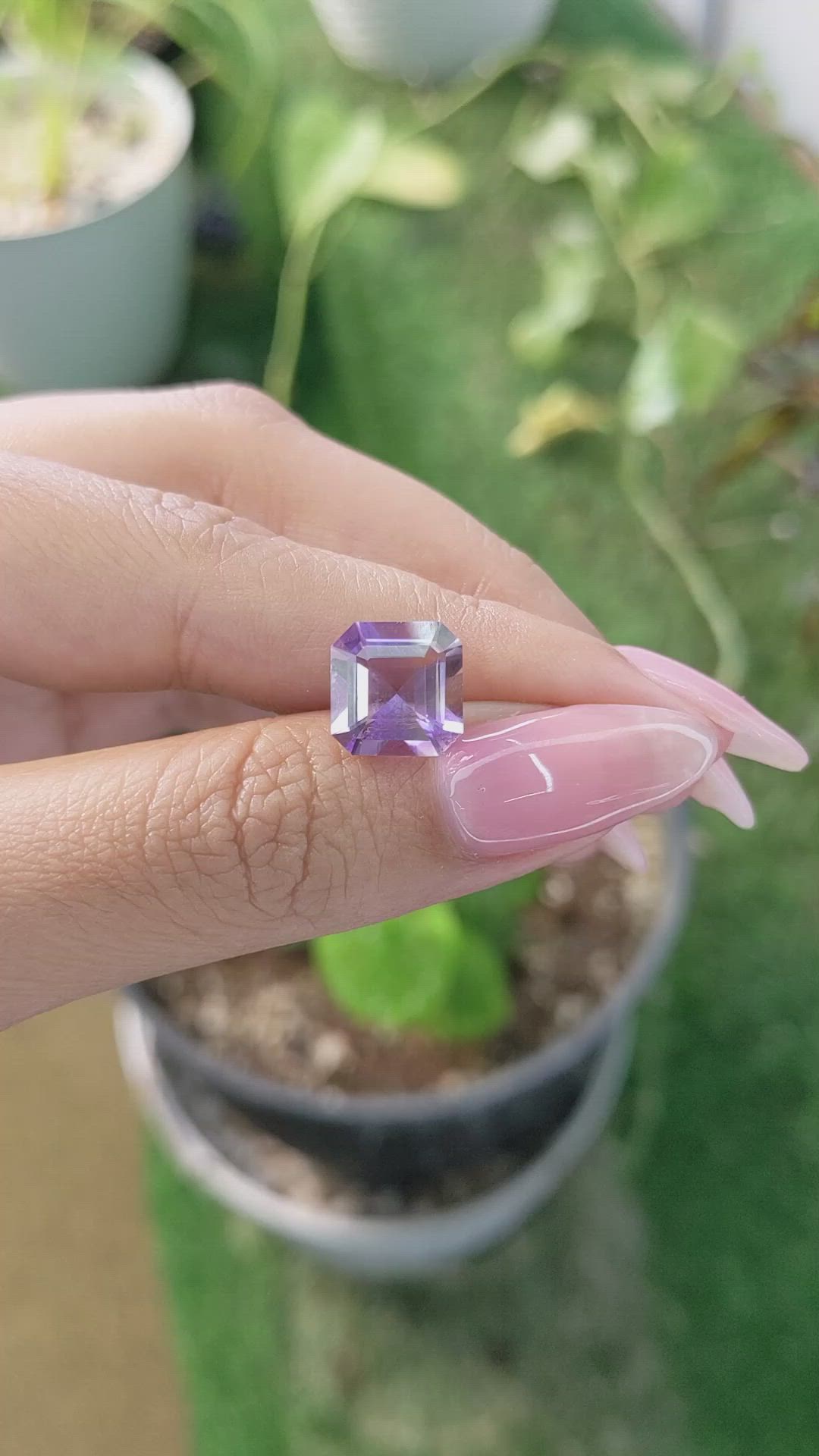 3.84 Ct. Ametrine from Madagascar Size Video
