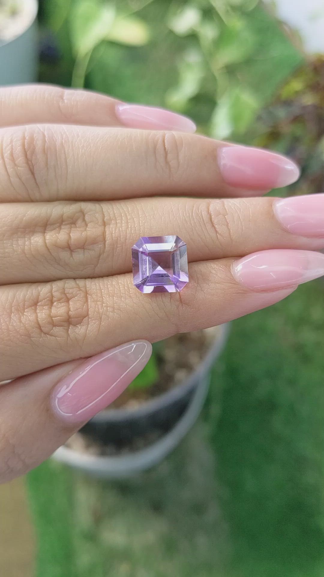 3.84 Ct. Ametrine from Madagascar Size Video