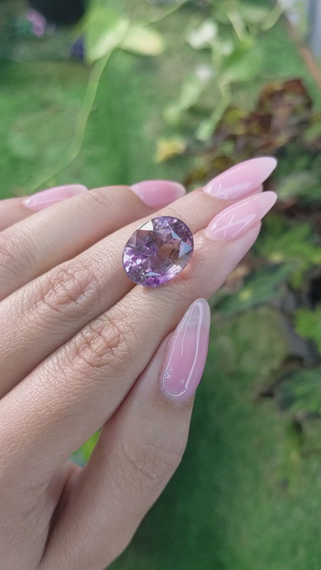 12.50 Ct. Ametrine from Madagascar Size Video