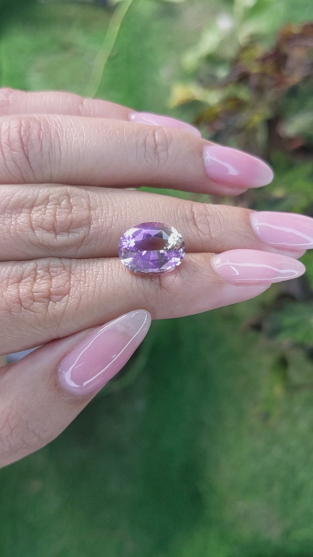 4.72 Ct. Ametrine from Madagascar Size Video