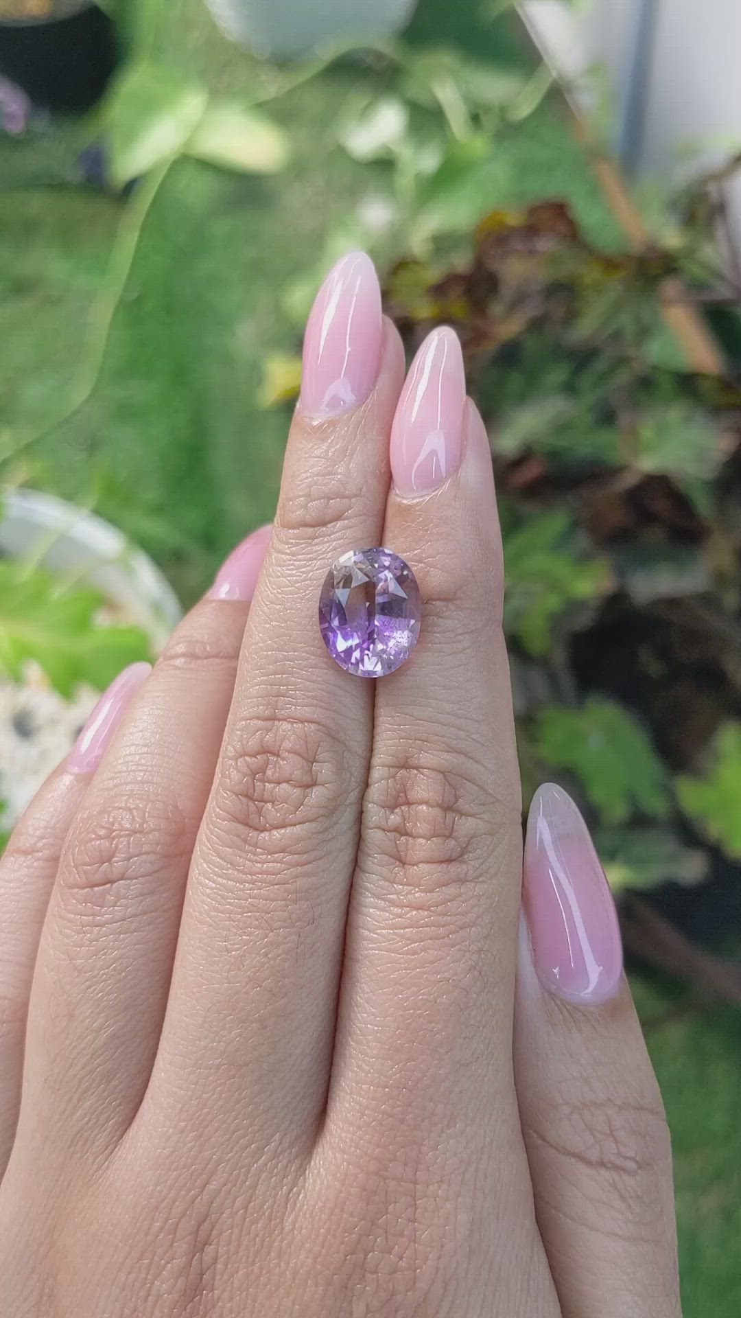 4.72 Ct. Ametrine from Madagascar Size Video