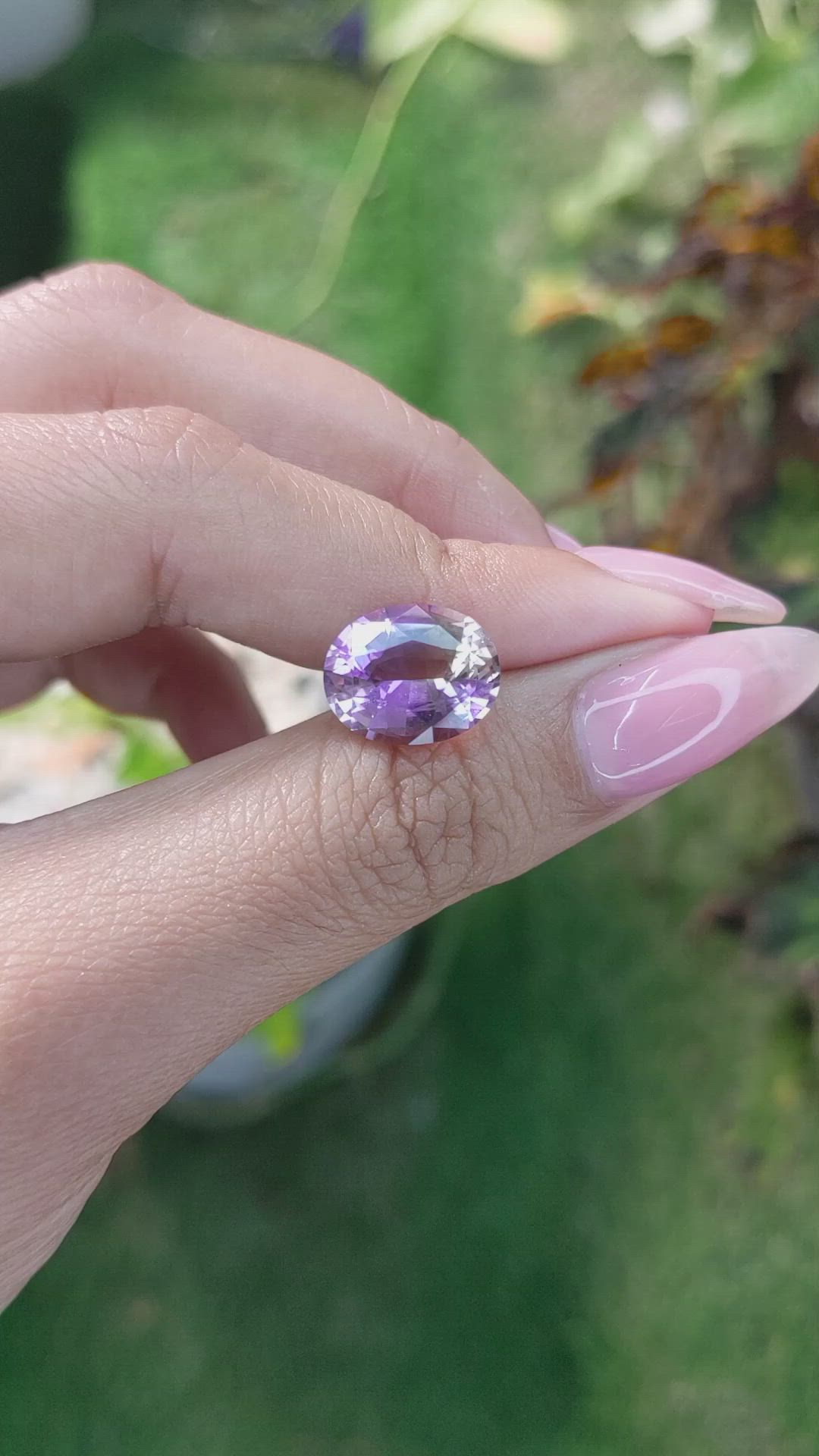 4.72 Ct. Ametrine from Madagascar Size Video