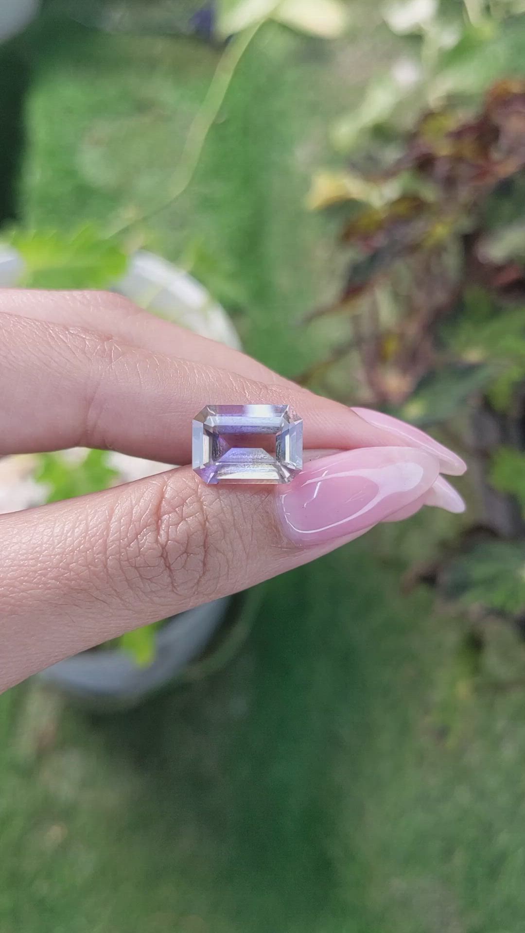 5.46 Ct. Ametrine from Madagascar Size Video