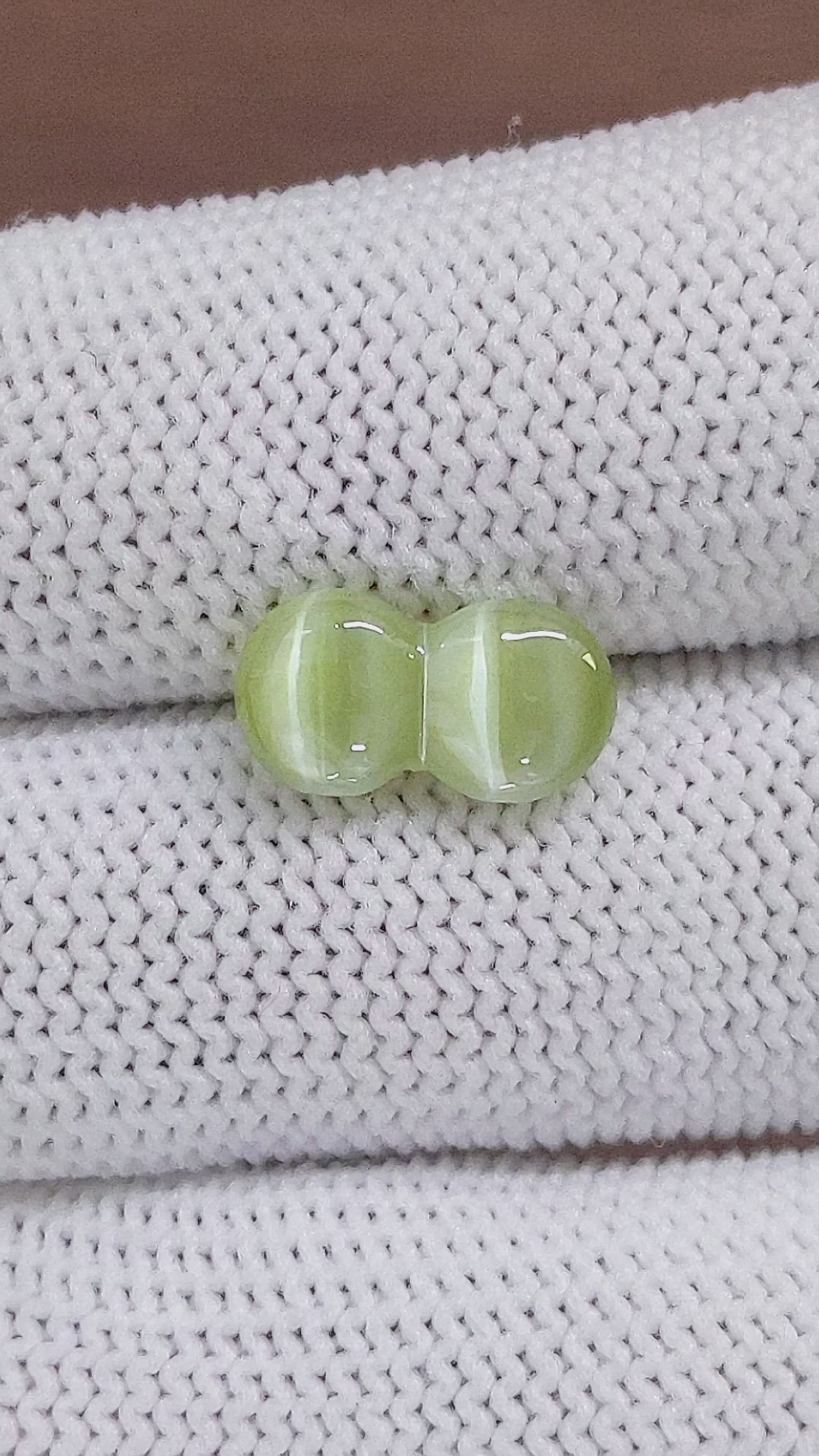 3.80 Ct. Cabochon Chrysoberyl from Ceylon (Sri Lanka) Size Video