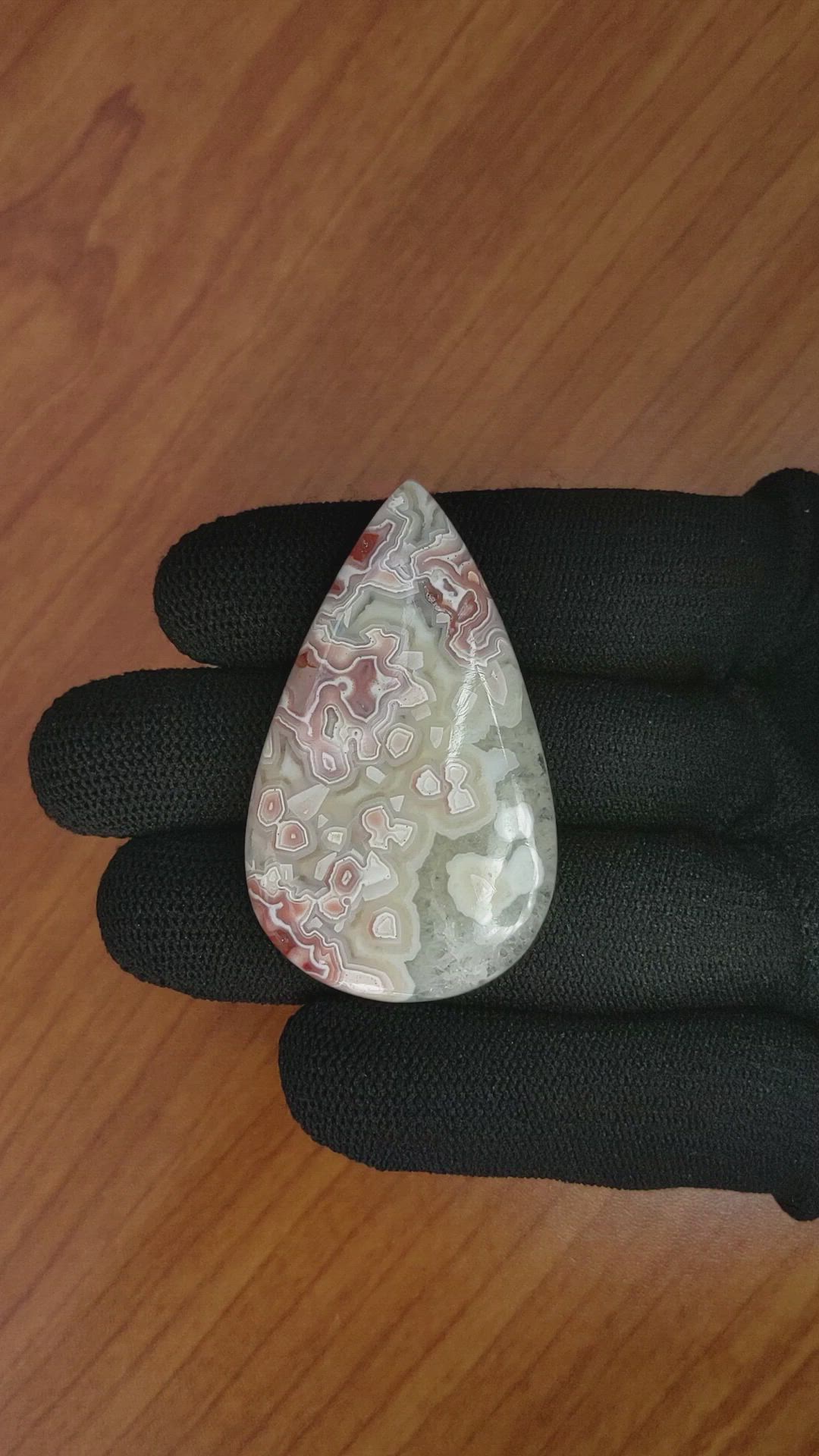 62.61 Ct. Cabochon Agate from Madagascar Size Video
