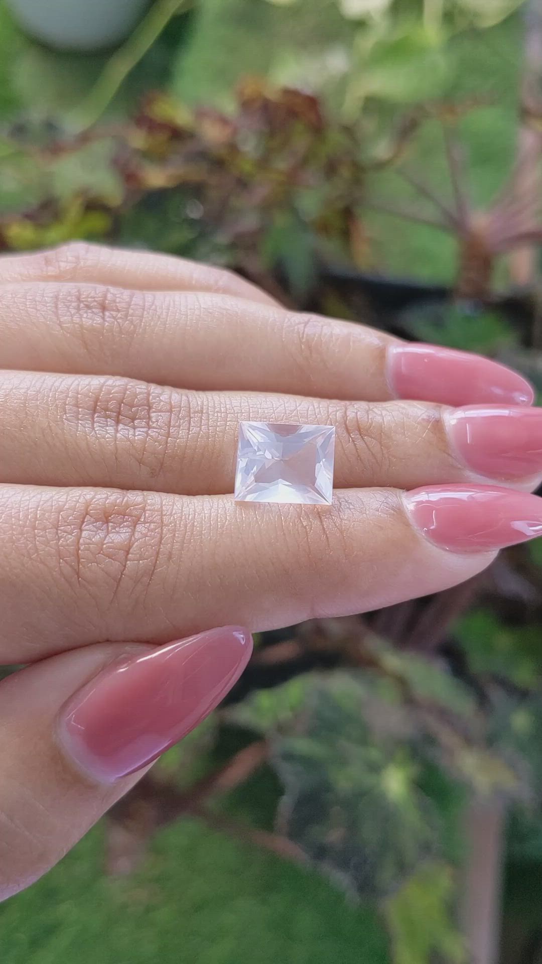 3.55 Ct. White Opal from Madagascar Size Video